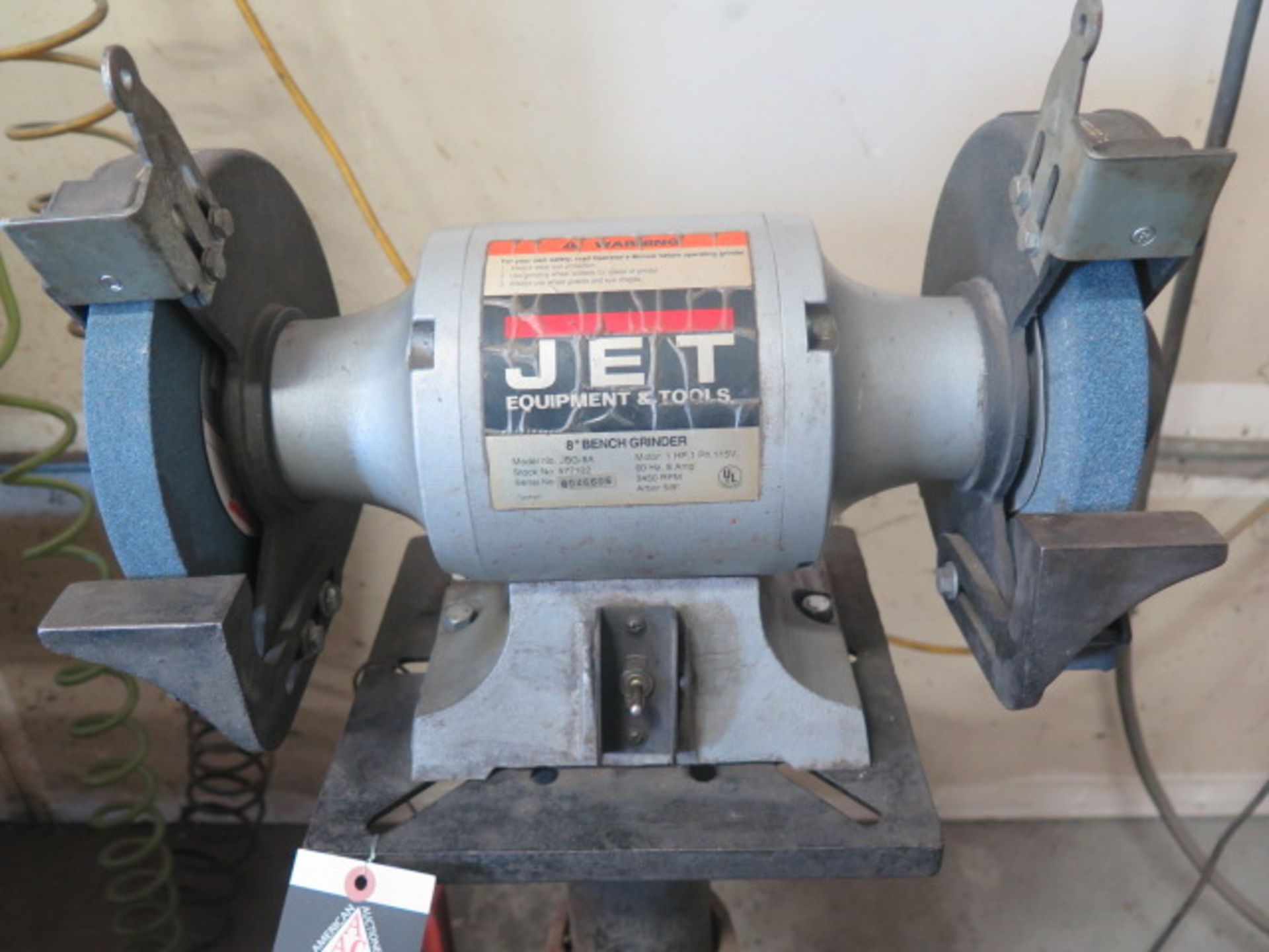 Jet 8” Pedestal Grinder - Image 2 of 2