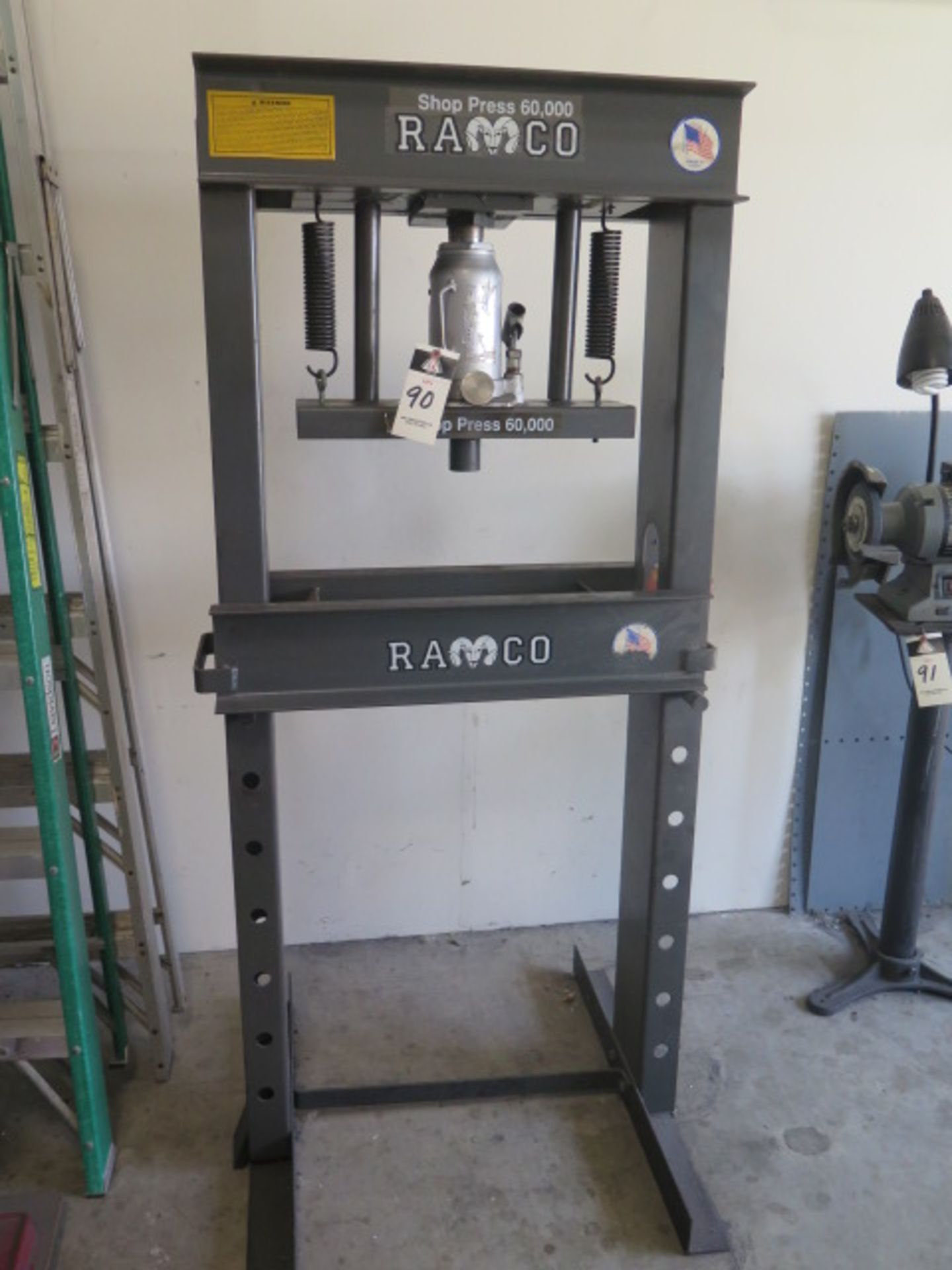 Ramco 30 Ton Hydraulic H-Frane Press