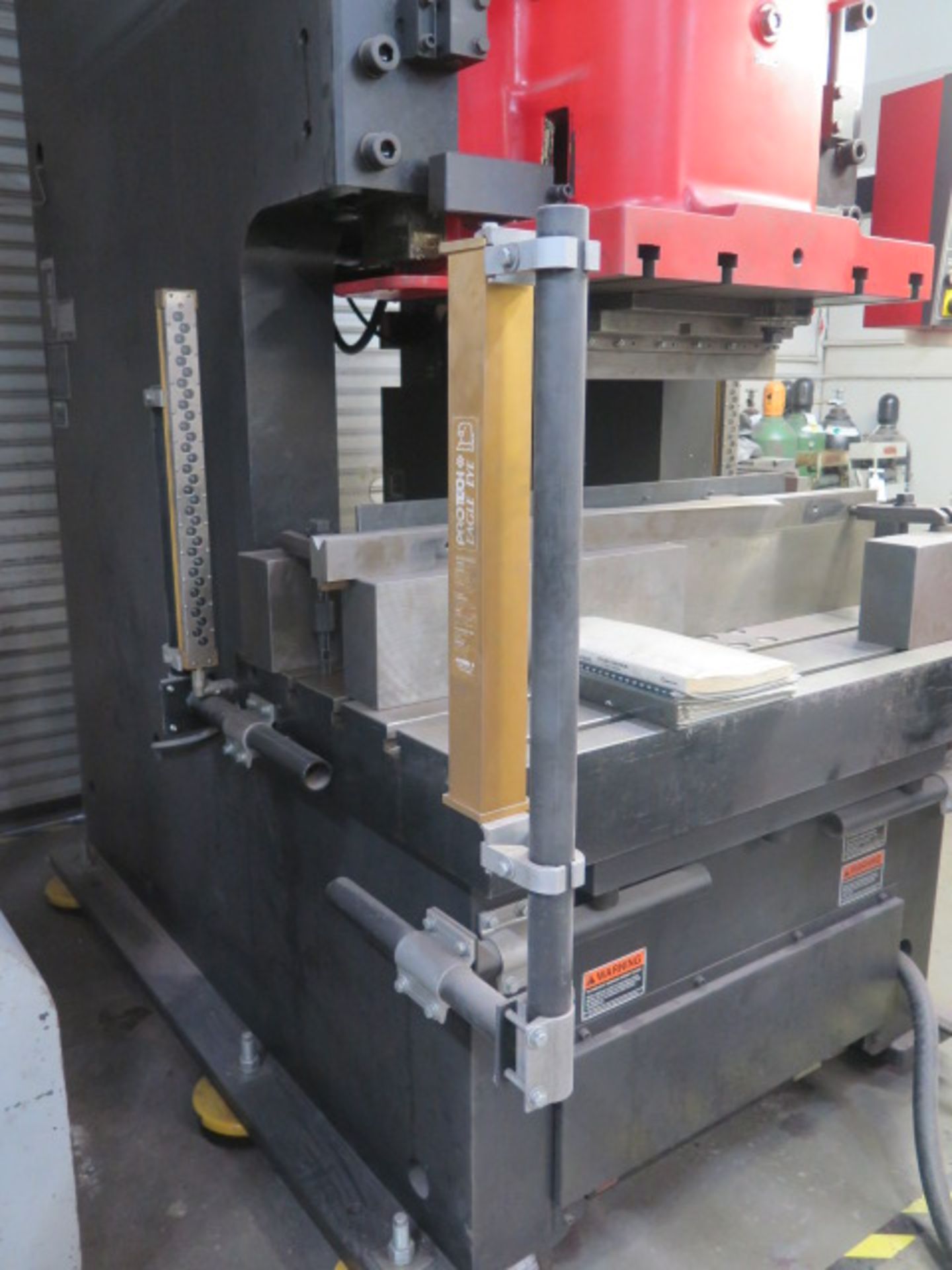 2008 Amada TP150EX 150 Metric Ton / 165 Short Ton Hydraulic Stamping Press s/n 76100436 w/ Amada PLC - Image 5 of 17