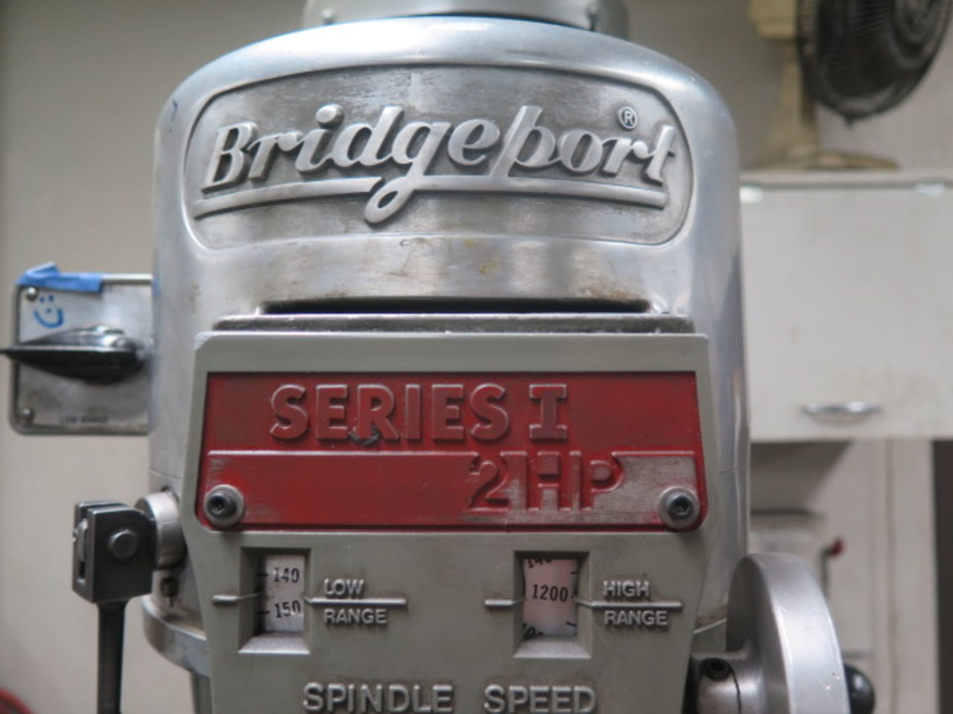 Bridgeport Series 1 – 2Hp Vertical Mill s/n 199428 w/ Fagor Innova DRO, 60-4200 Dial Change RPM, - Image 3 of 11
