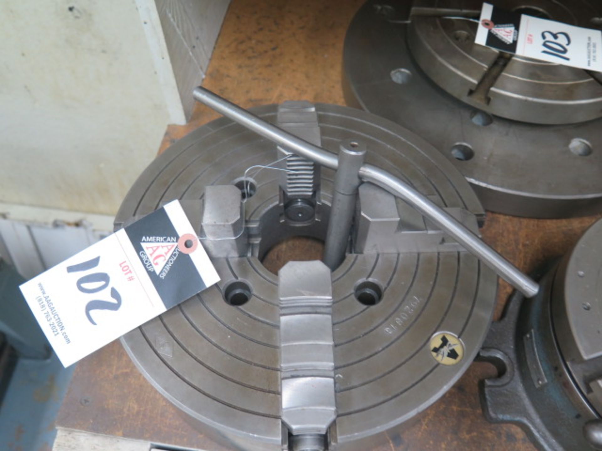 12" 4-Jaw Chuck - Image 2 of 2