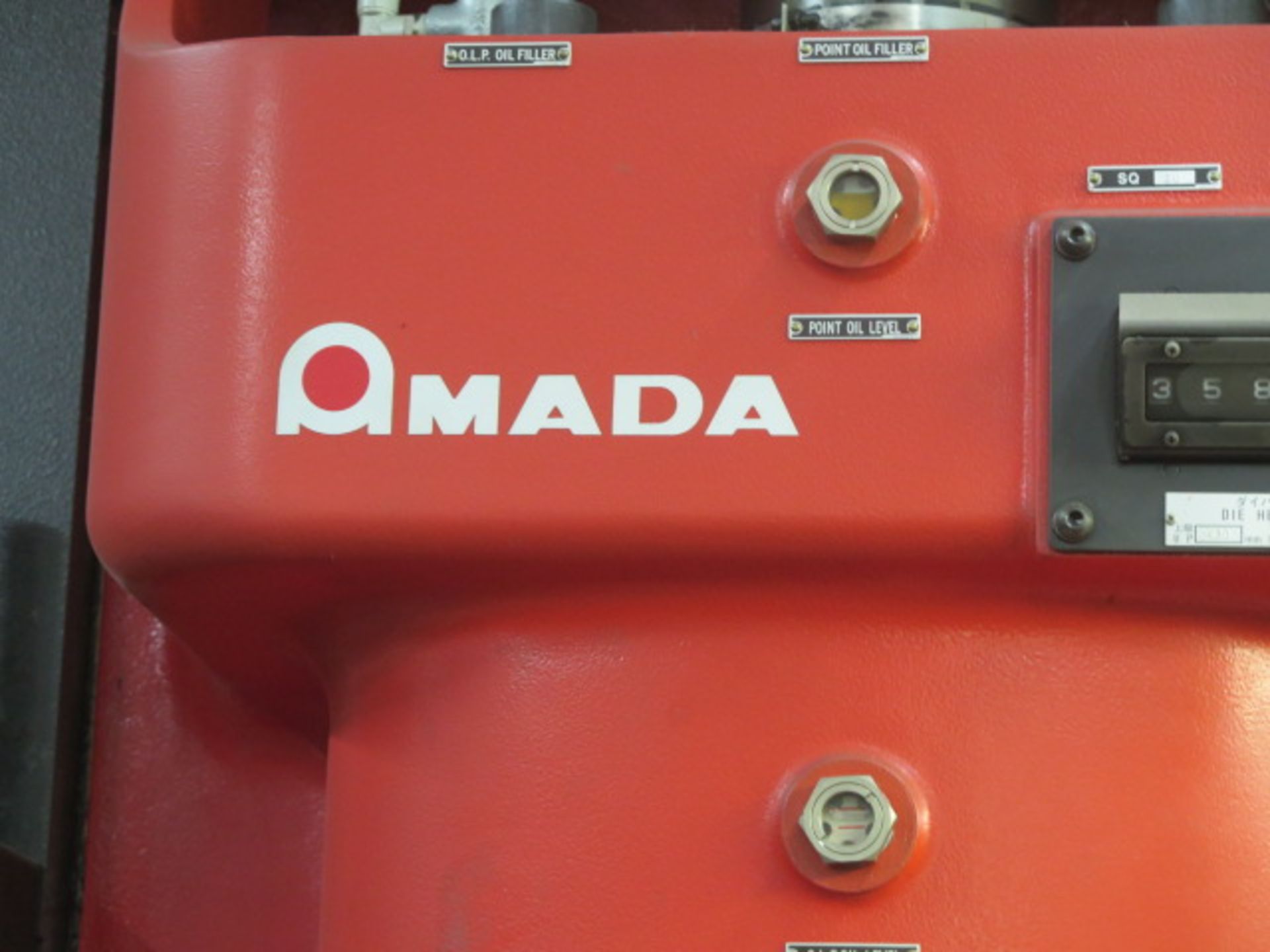 2008 Amada TP150EX 150 Metric Ton / 165 Short Ton Hydraulic Stamping Press s/n 76100436 w/ Amada PLC - Image 3 of 17