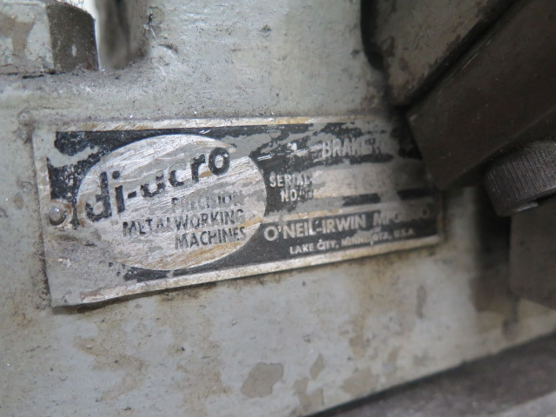DiAcro Brake No. 4 24” Hand Brake w/ Stand - Image 4 of 4