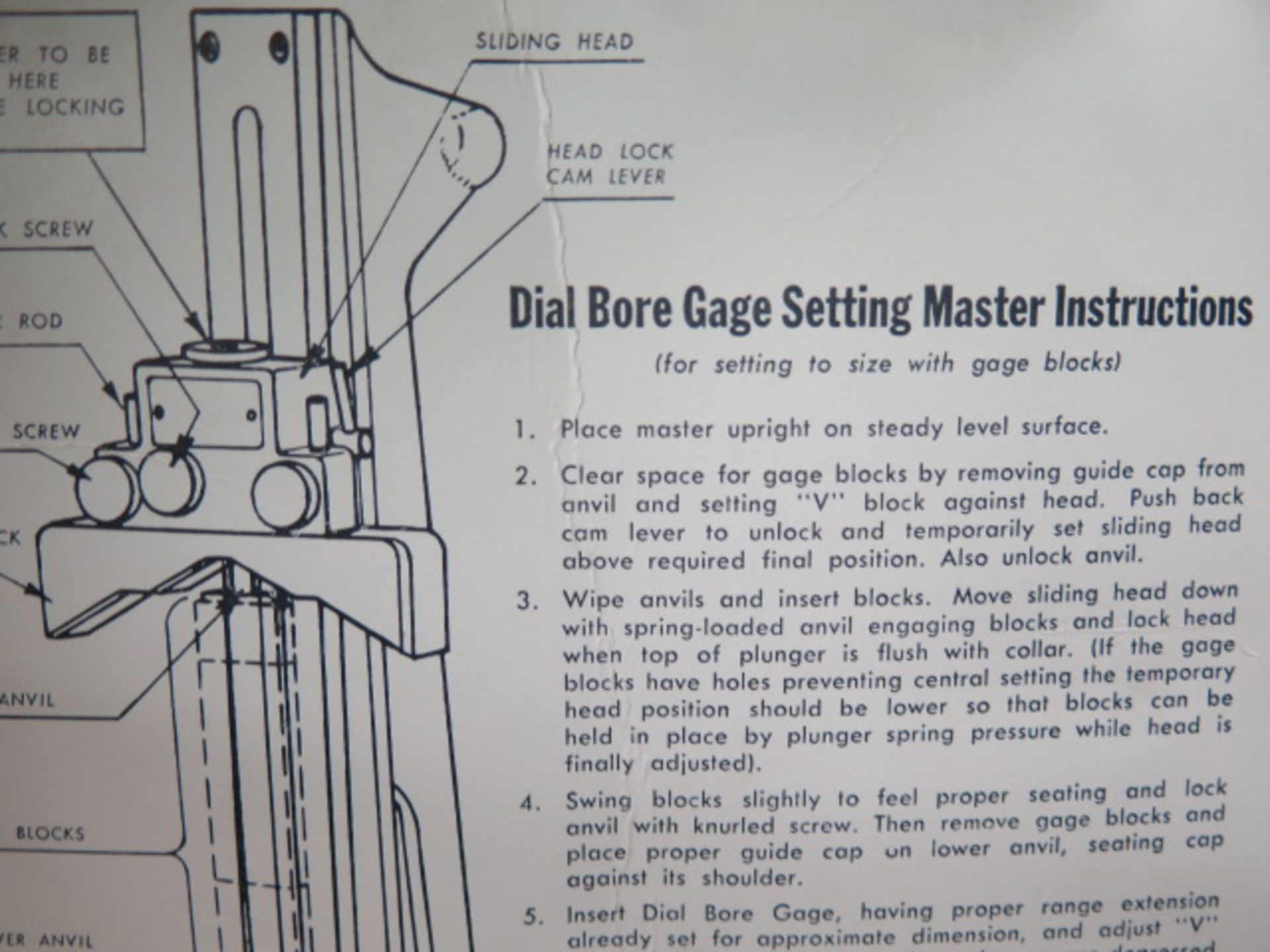 Standard Gage Dial Bore Gage Setting Master Gage - Image 3 of 3