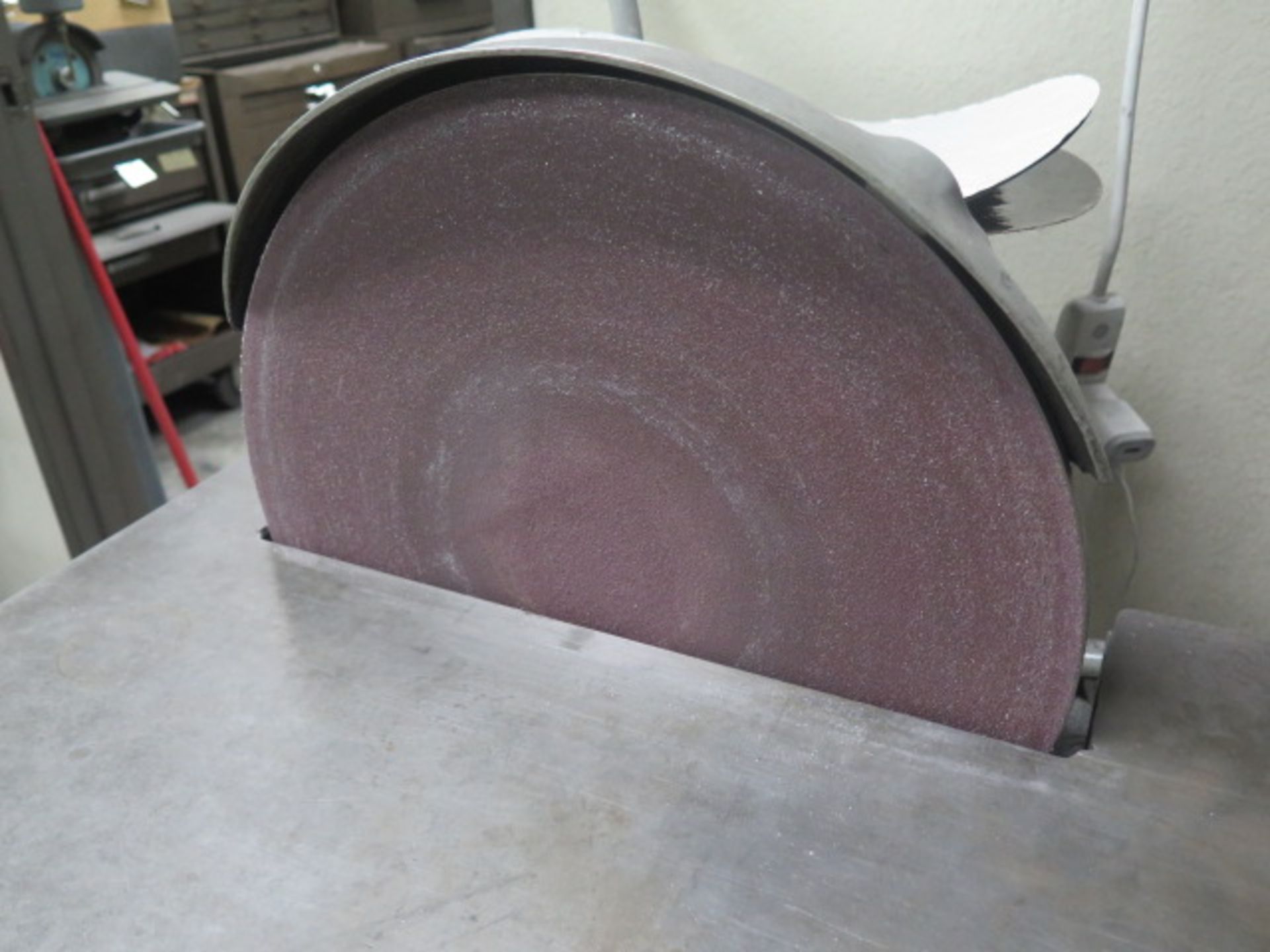 Apex 16” Pedestal Disc Sander - Image 2 of 3