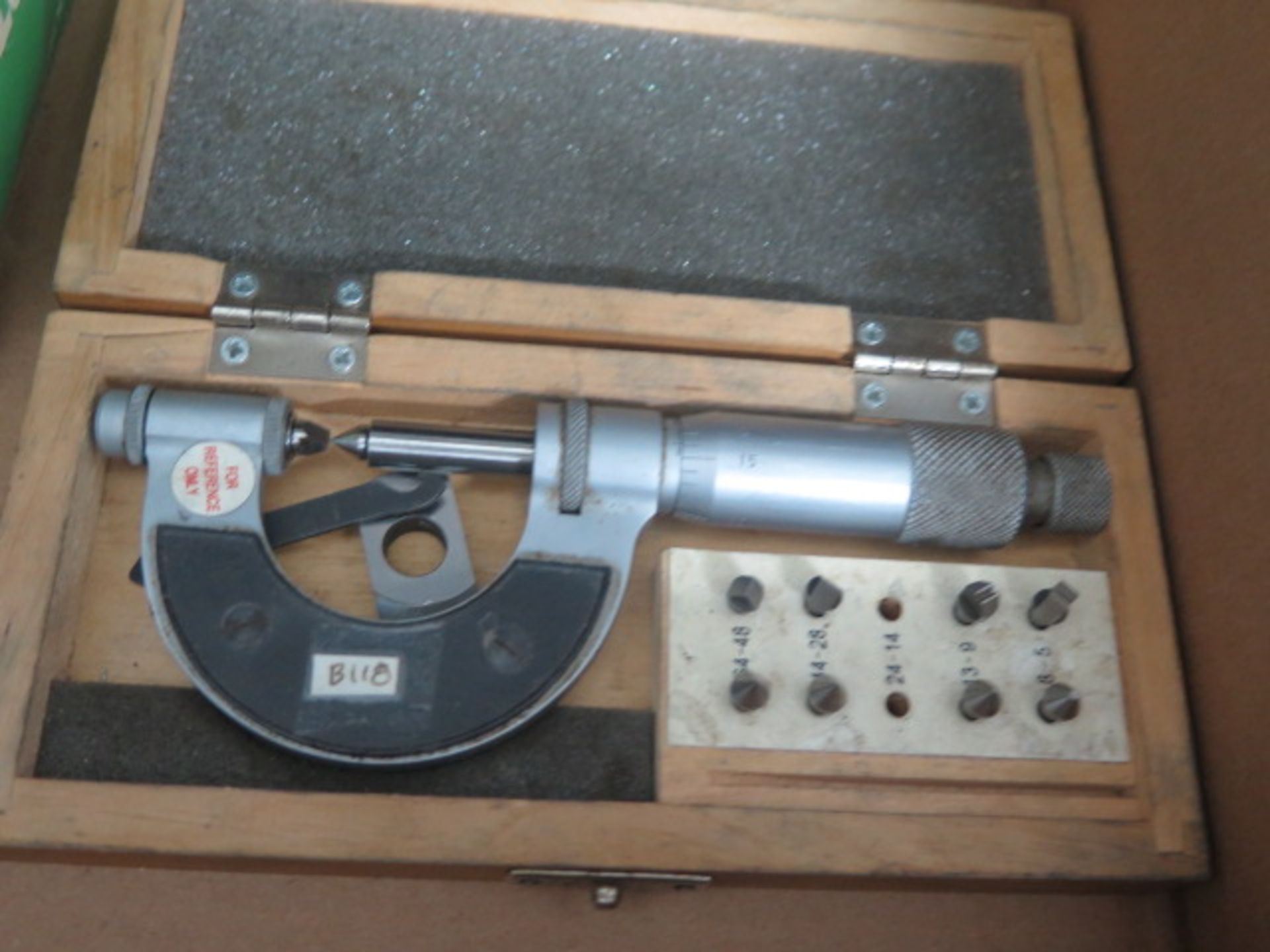 0-1" Pitch Mic and Micrometer Head - Image 2 of 3