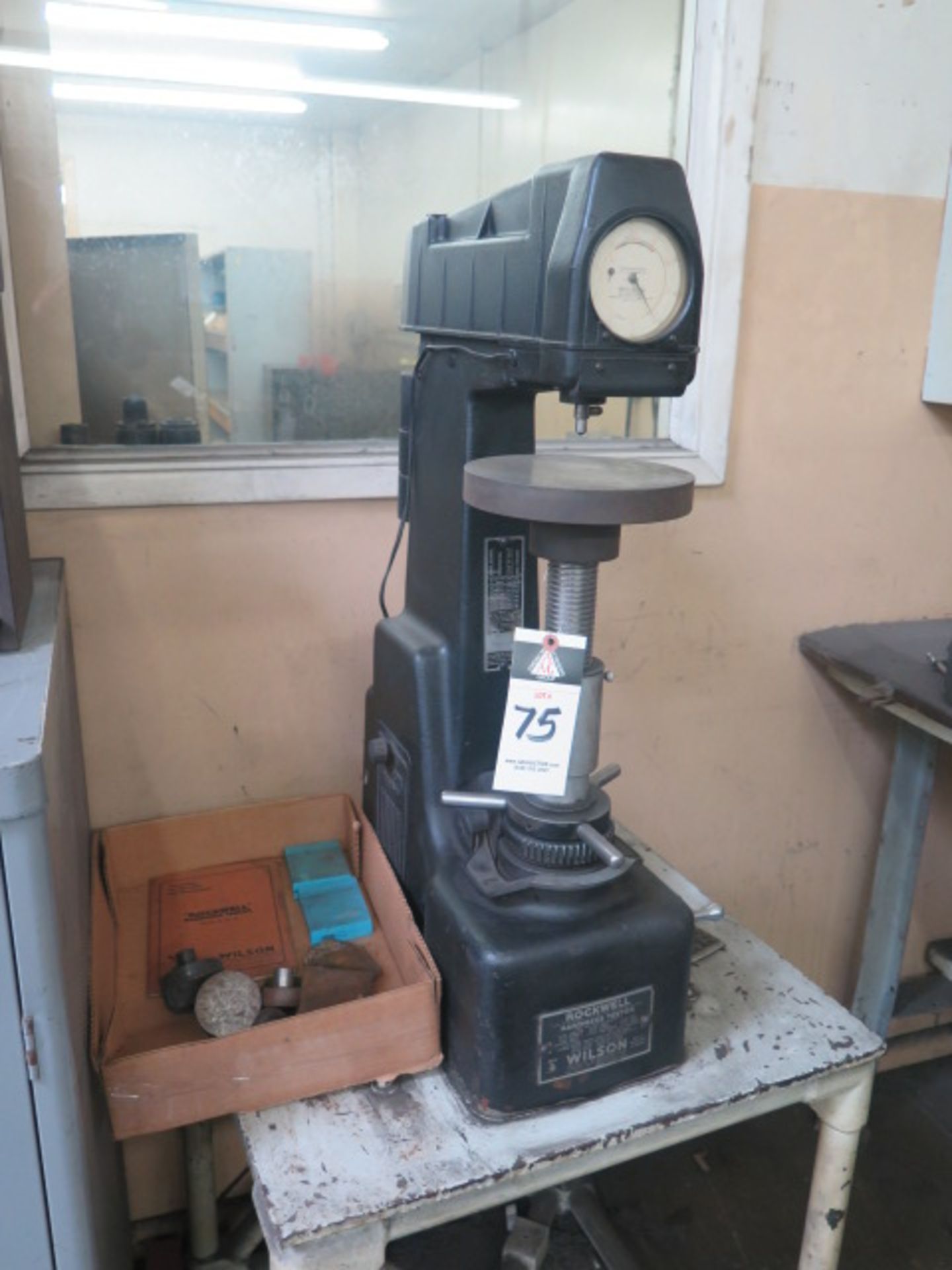 Wilson mdl. 4JR Rockwell Hardness Tester s/n 5246