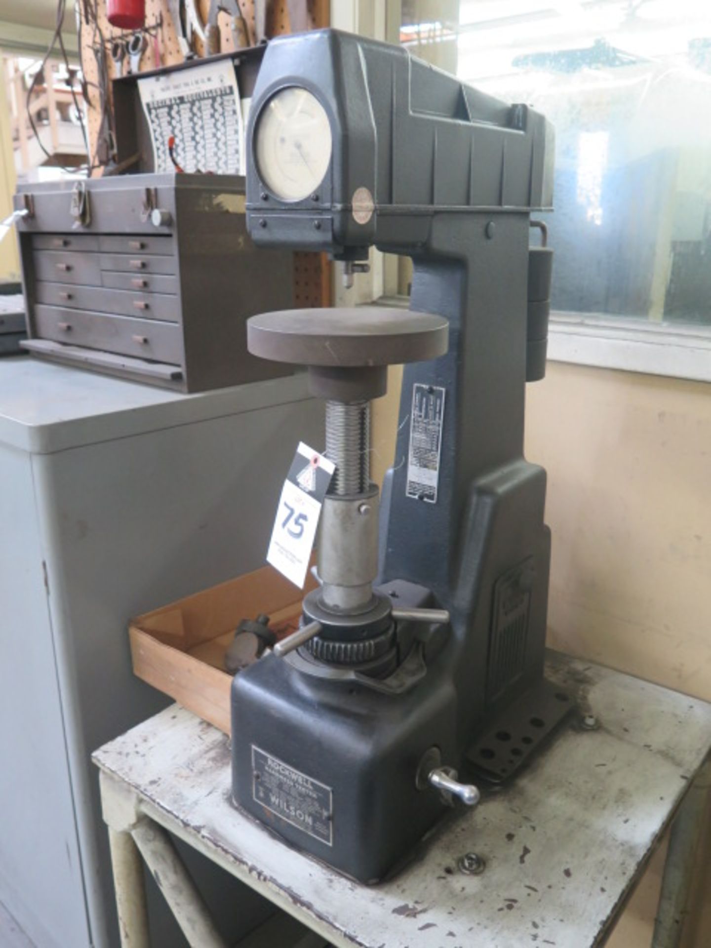 Wilson mdl. 4JR Rockwell Hardness Tester s/n 5246 - Image 2 of 7