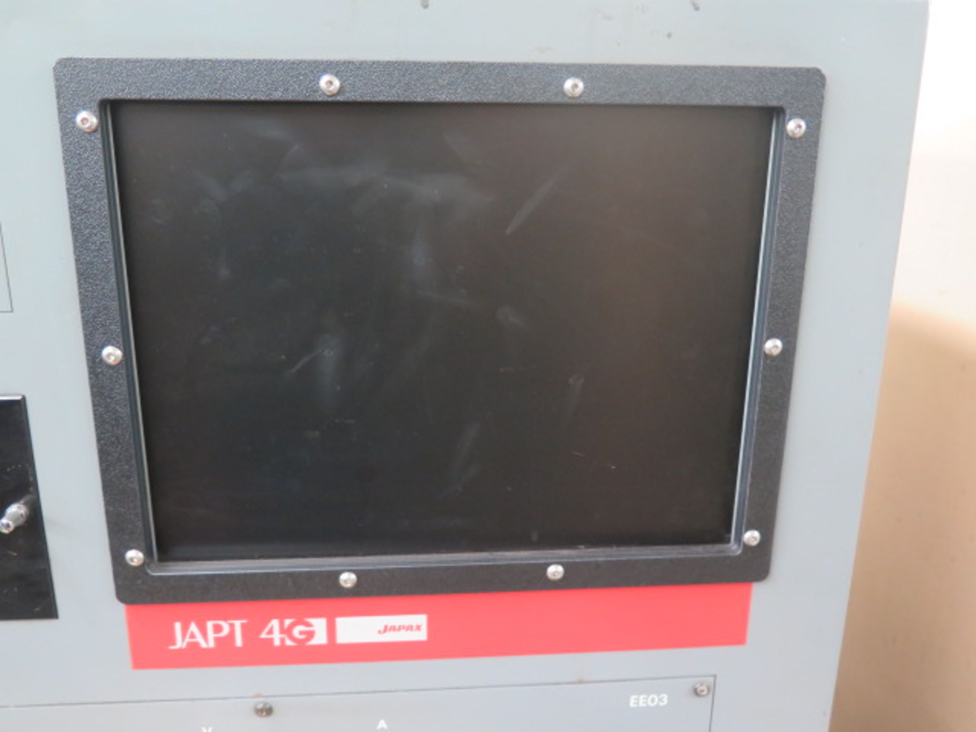Japax LDM 35 CNC Wire EDM Machine s/n 939-02-038 w/ JAPT 4G Controls, Remote Controller, 12” x 15” - Image 5 of 15