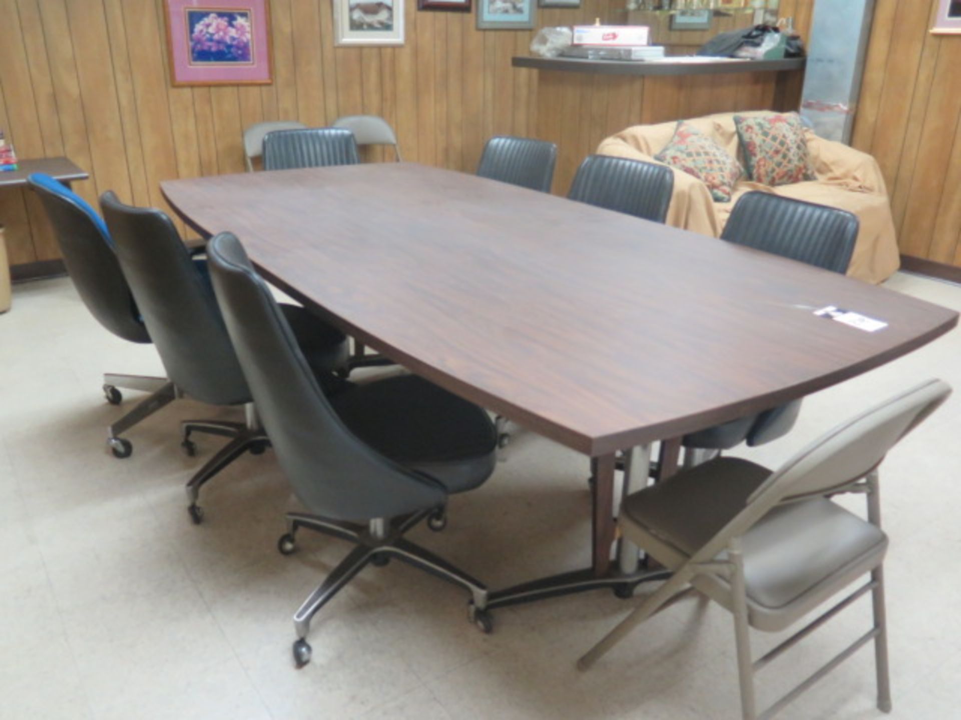 Conference Table and Chairs - Image 2 of 2