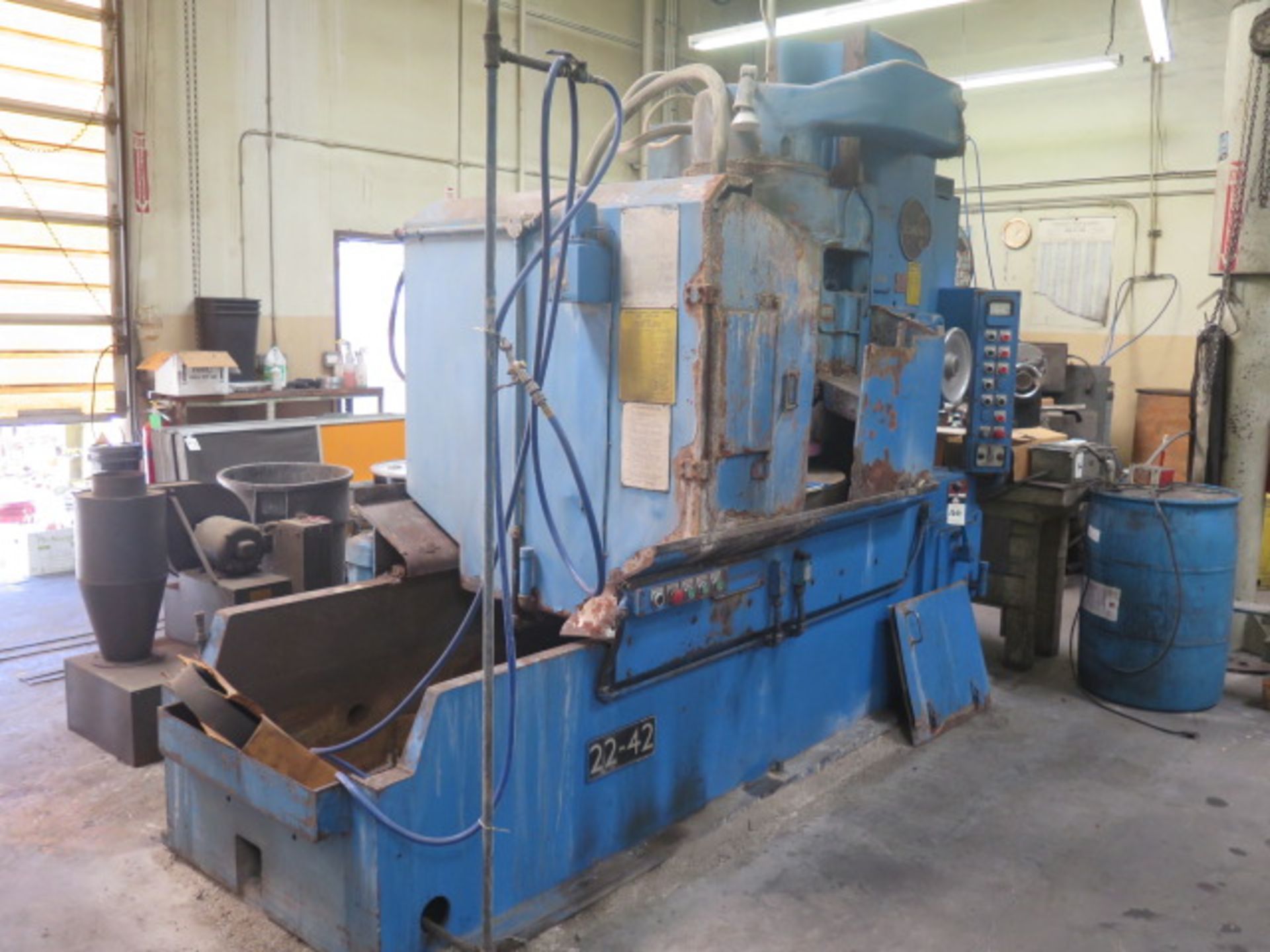 Blanchard 22-44 42” Blanchard Grinder (Rotary Surface Grinder) s/n B43-11-610 w/ 6-33 Table RPM, 42” - Image 2 of 13