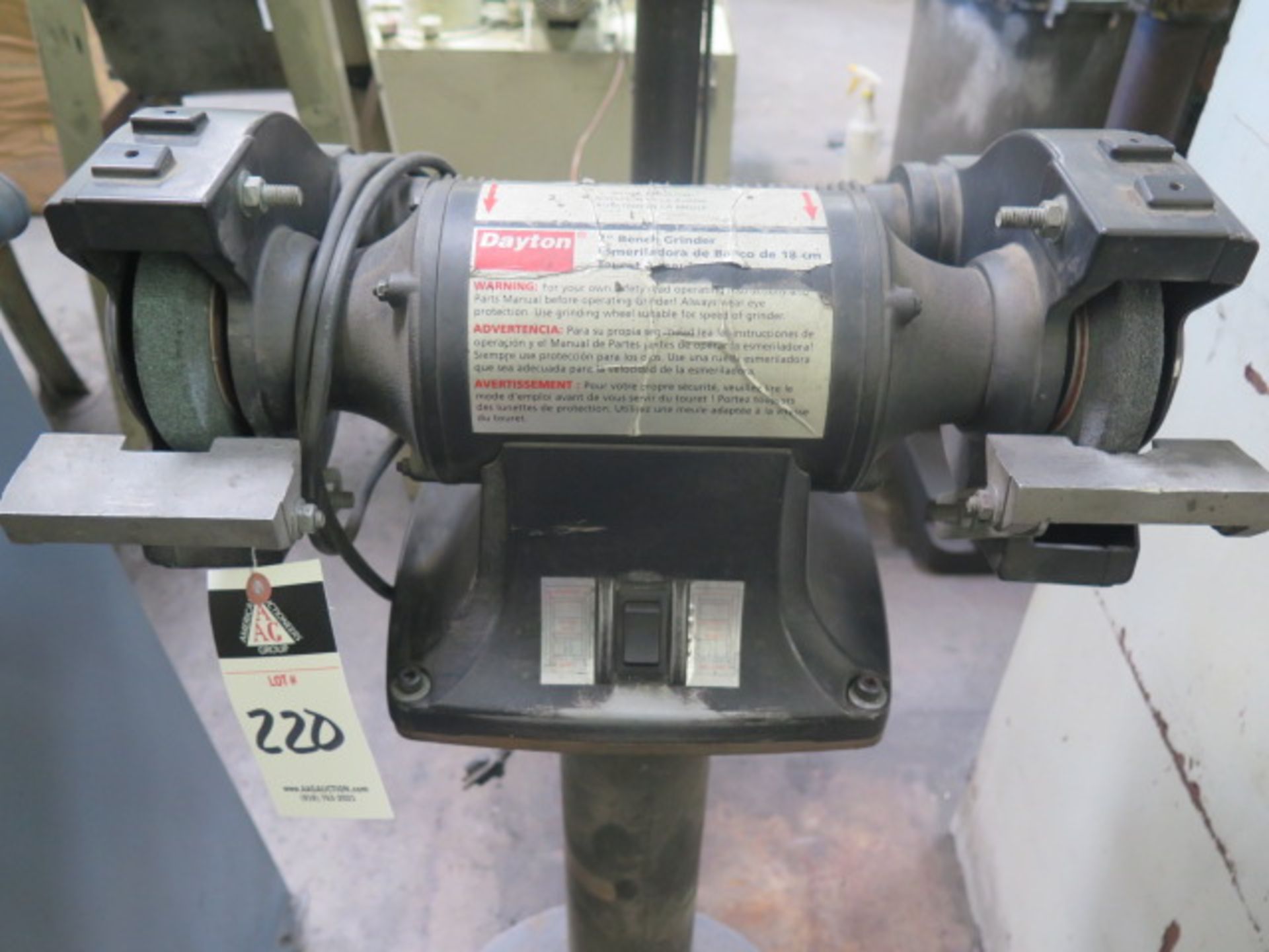 Dayton Pedestal Grinder - Image 2 of 2