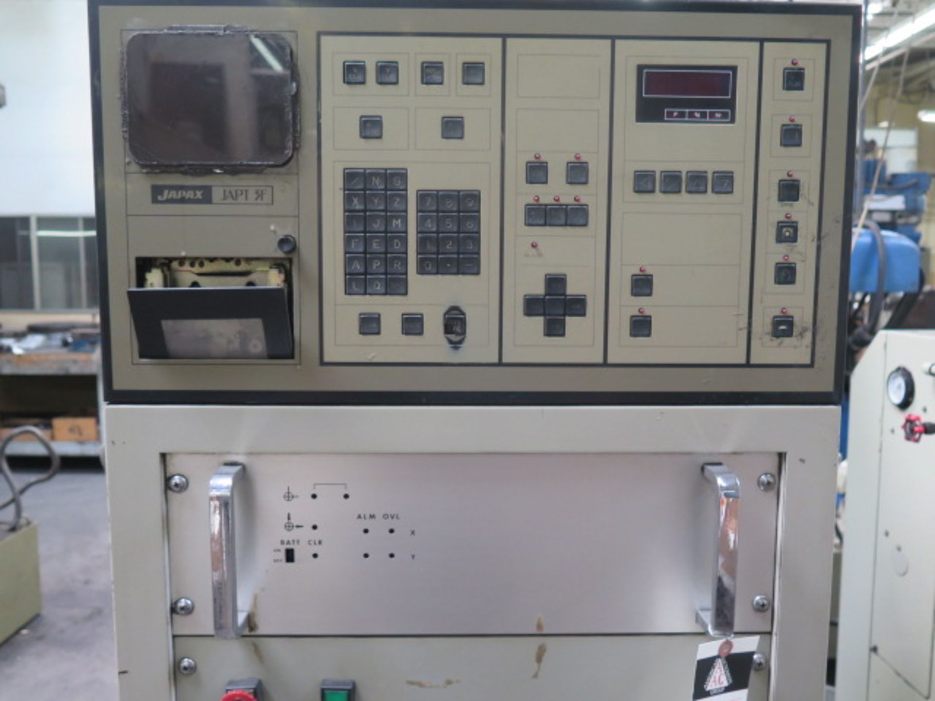 Japax “Electroder” EMM30 2-Station NC Electrode Cutting Machine s/n E18-01-115 w/ JAPT-3F - Image 4 of 11