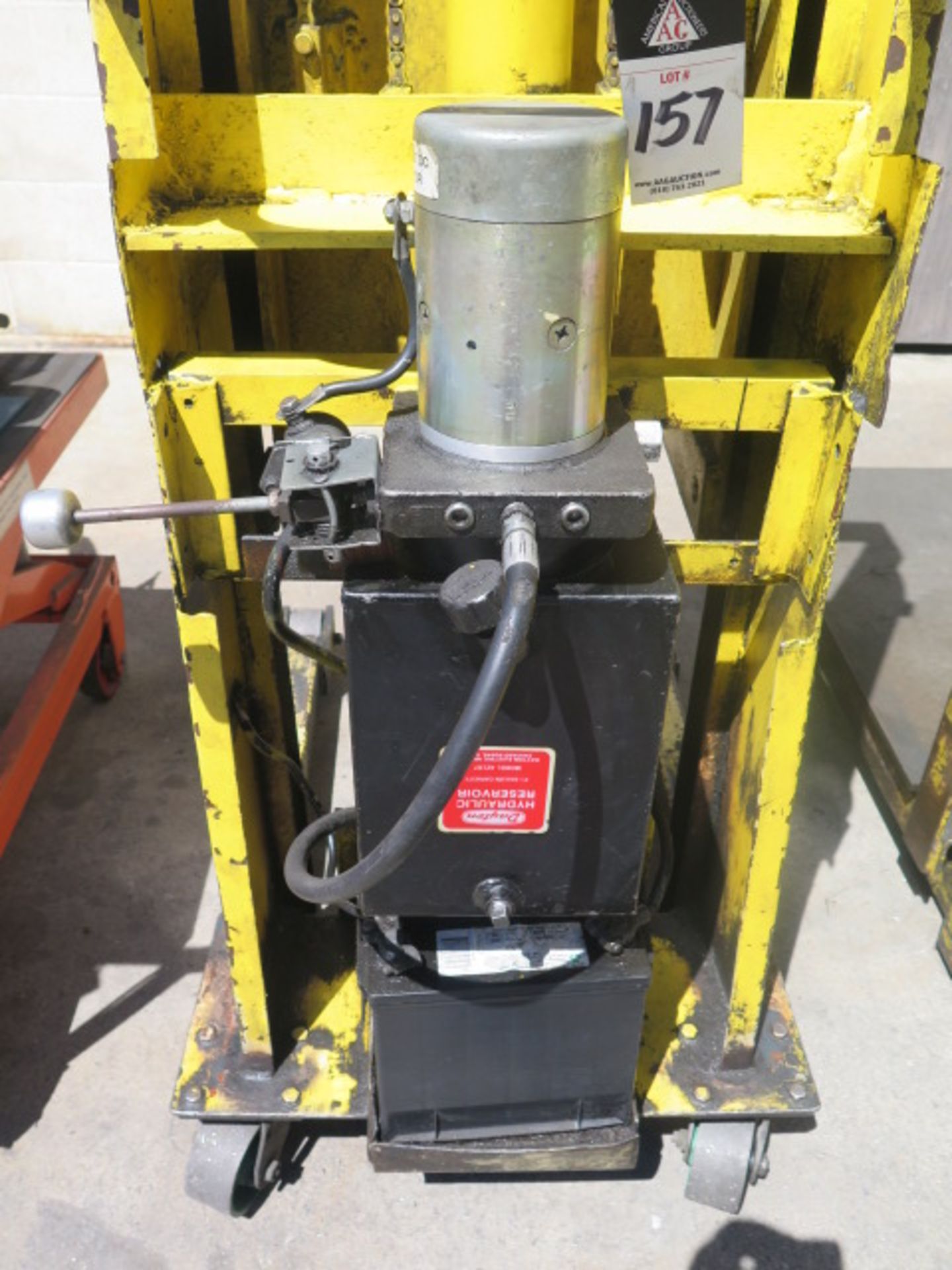 Electric/Hydraulic Die Lift Cart - Image 3 of 3