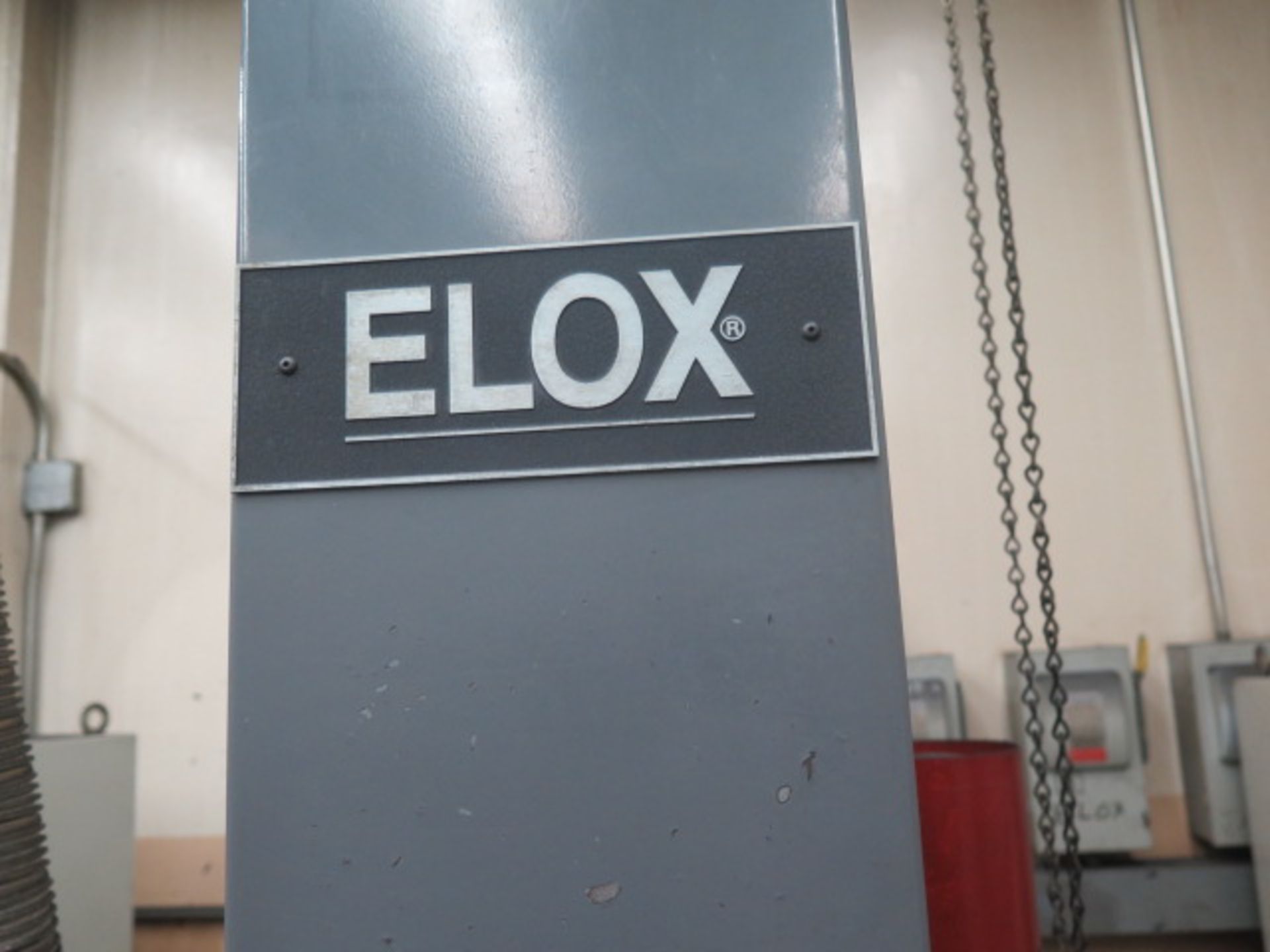 Elox Workmaster 45 Die Sinker EDM Machine w/ Elox Futura Controls, Coolant System, Halon Auto Fire - Image 3 of 9