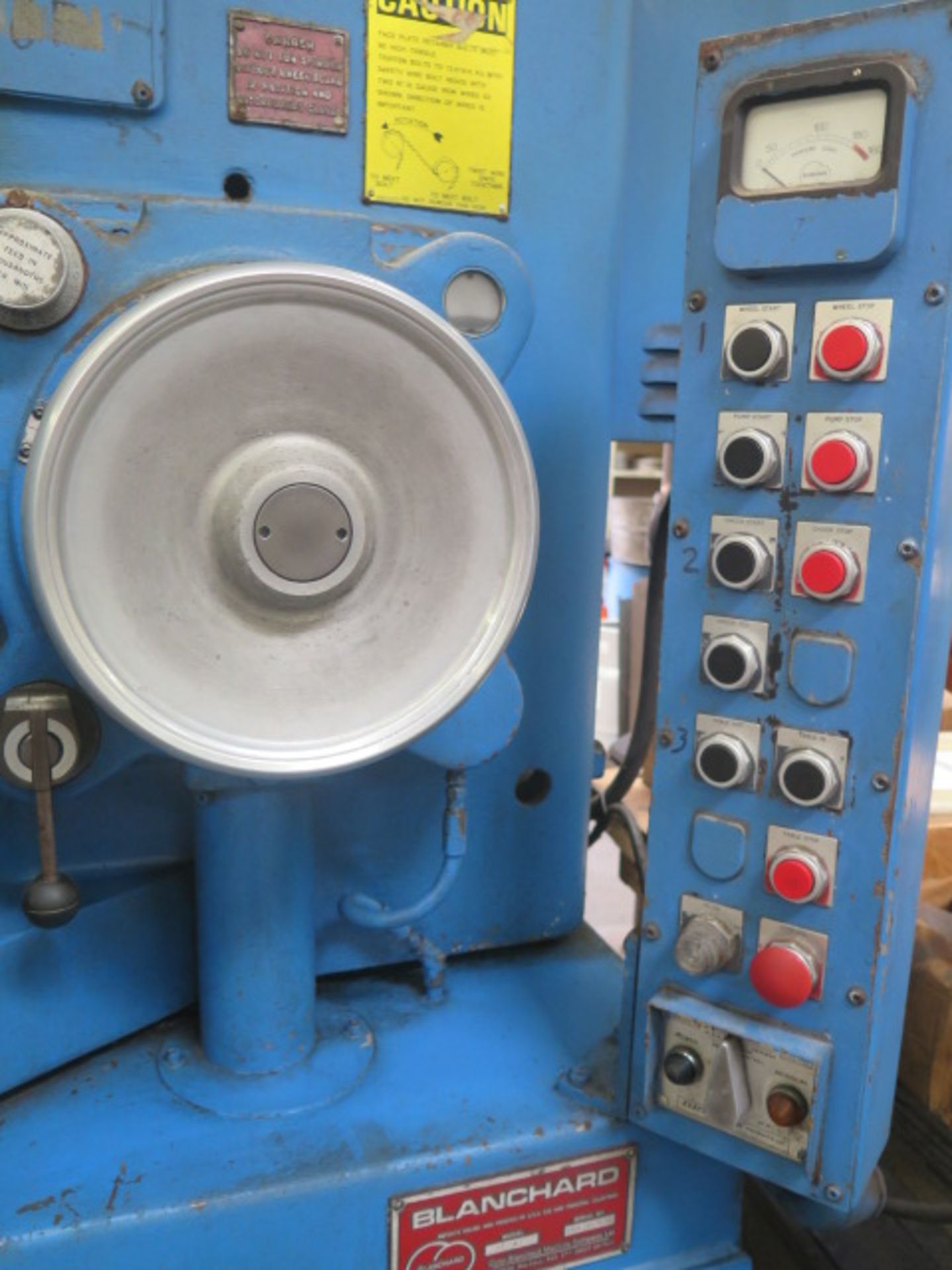 Blanchard 22-44 42” Blanchard Grinder (Rotary Surface Grinder) s/n B43-11-610 w/ 6-33 Table RPM, 42” - Image 5 of 13