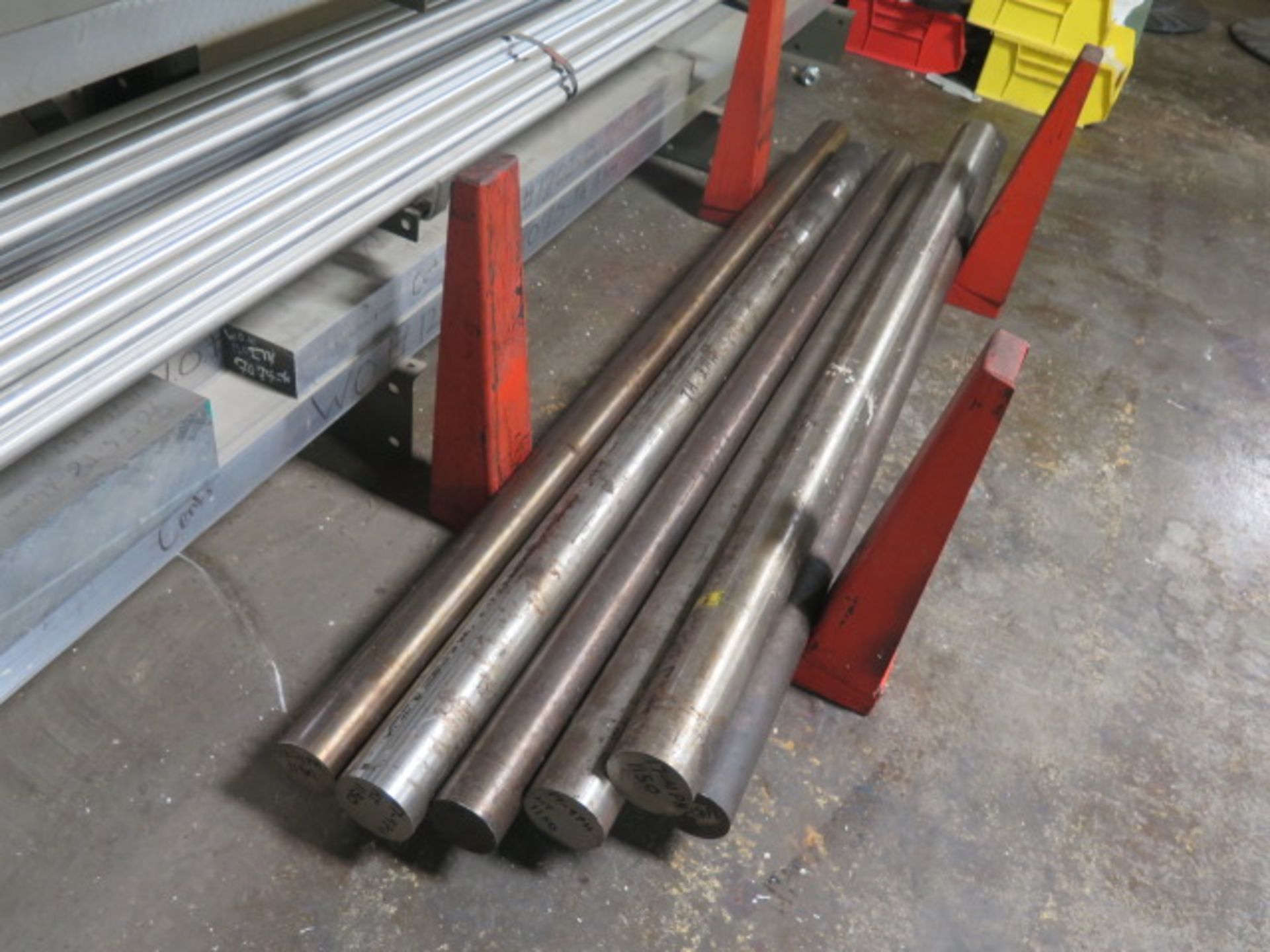 Aluminum Stainless and Cold Roll Bar Stock w/ Racks - Image 6 of 10
