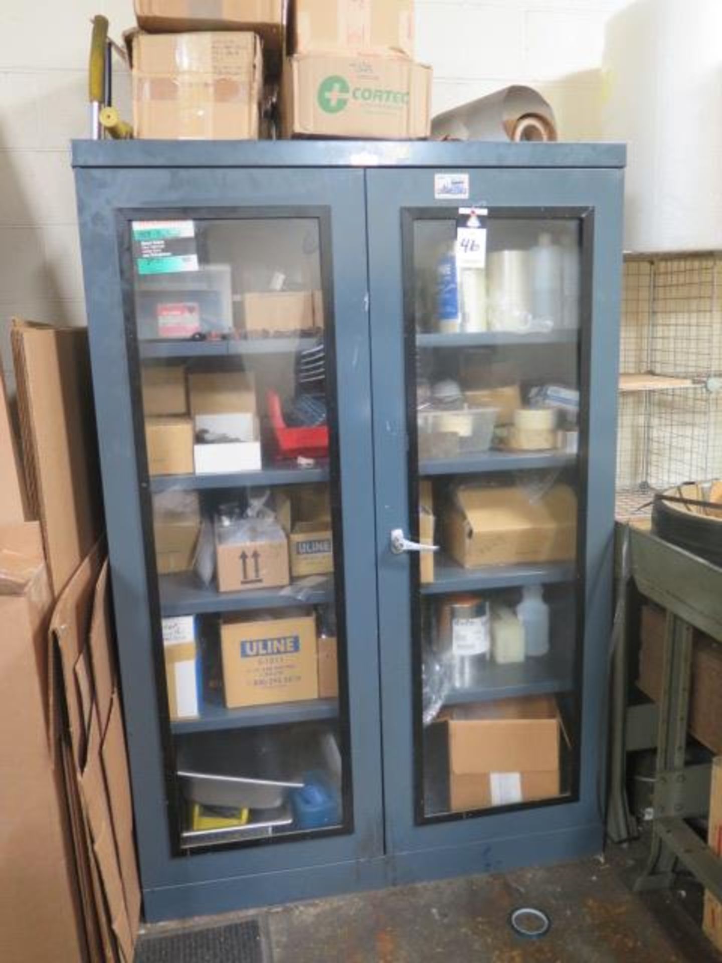 Storage Cabinet w/ Contents