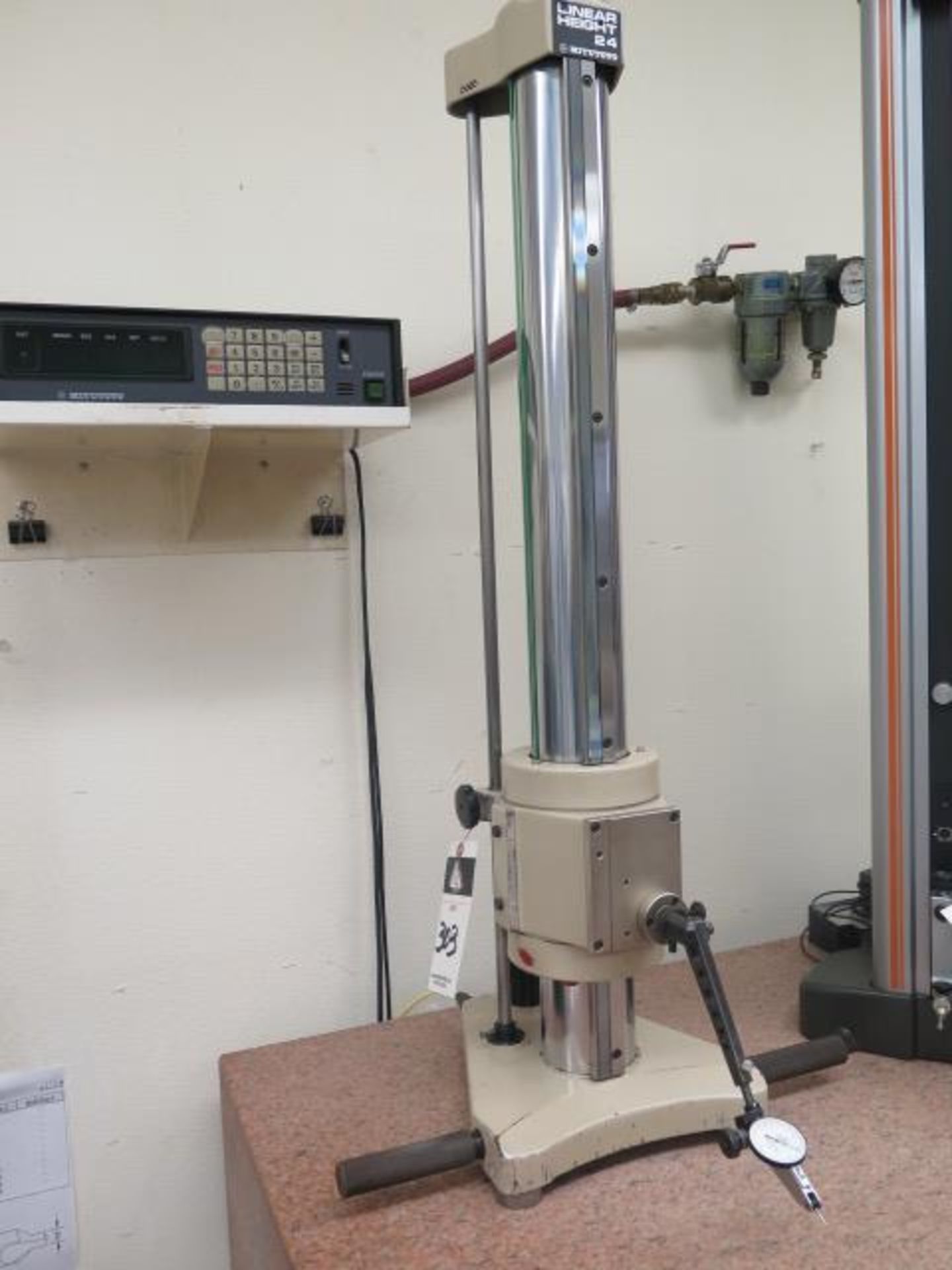 Mitutoyo Linear Height 24” Digital Height Gage w/ Mitutoyo DRO, Glass Scale, Pneumatic Air-Glide - Image 2 of 5