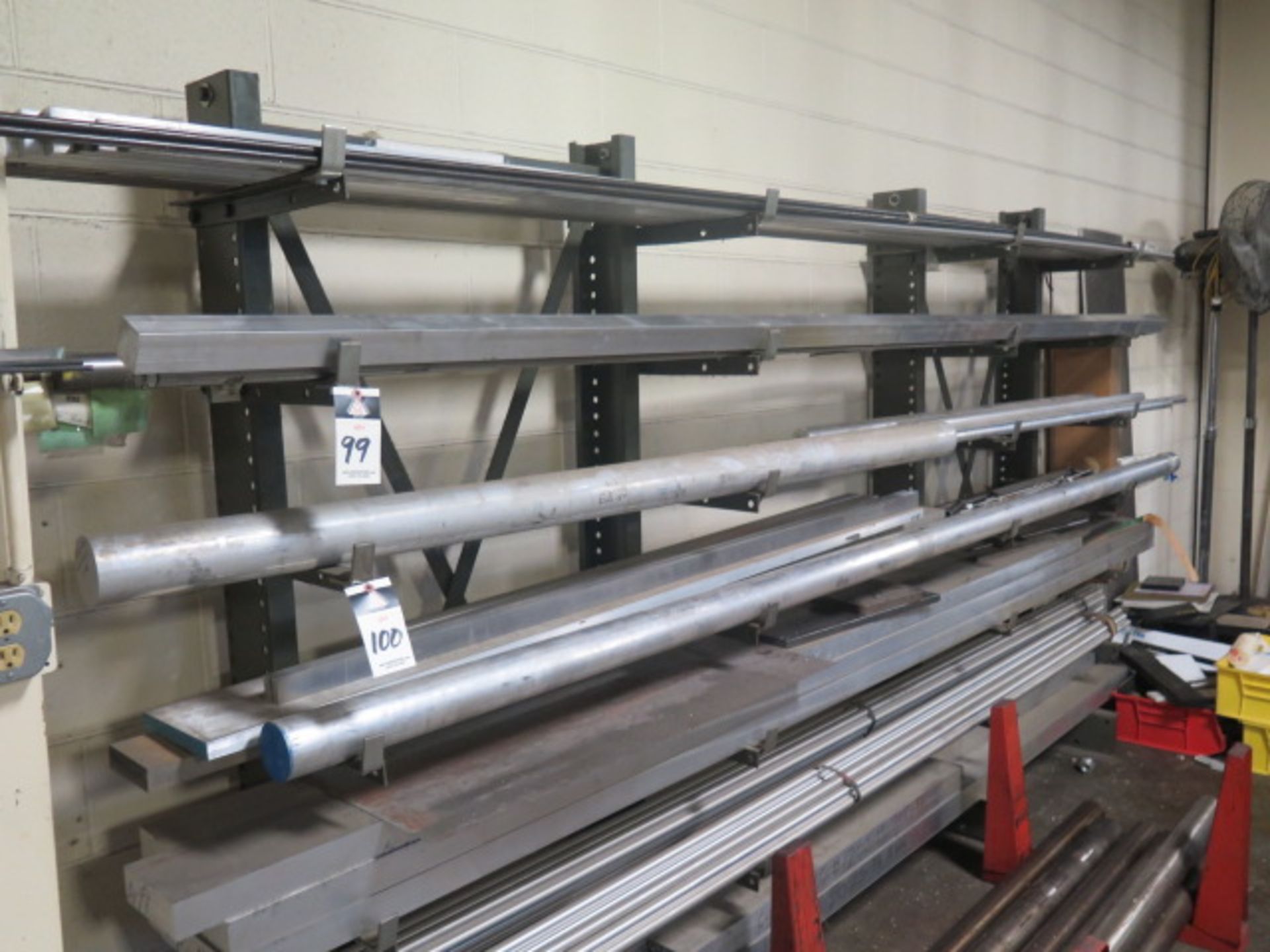 Aluminum Stainless and Cold Roll Bar Stock w/ Racks - Image 9 of 10