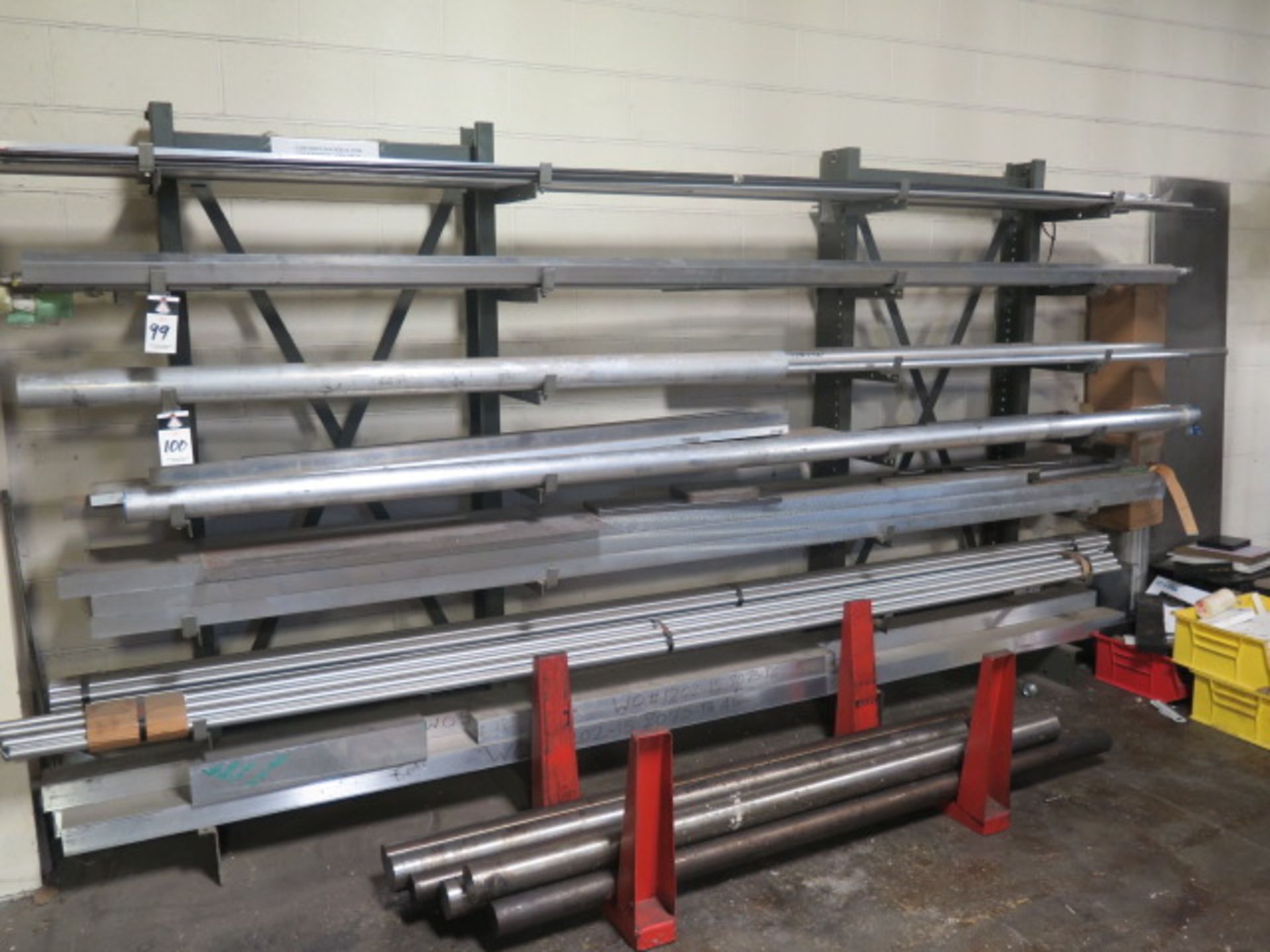 Aluminum Stainless and Cold Roll Bar Stock w/ Racks