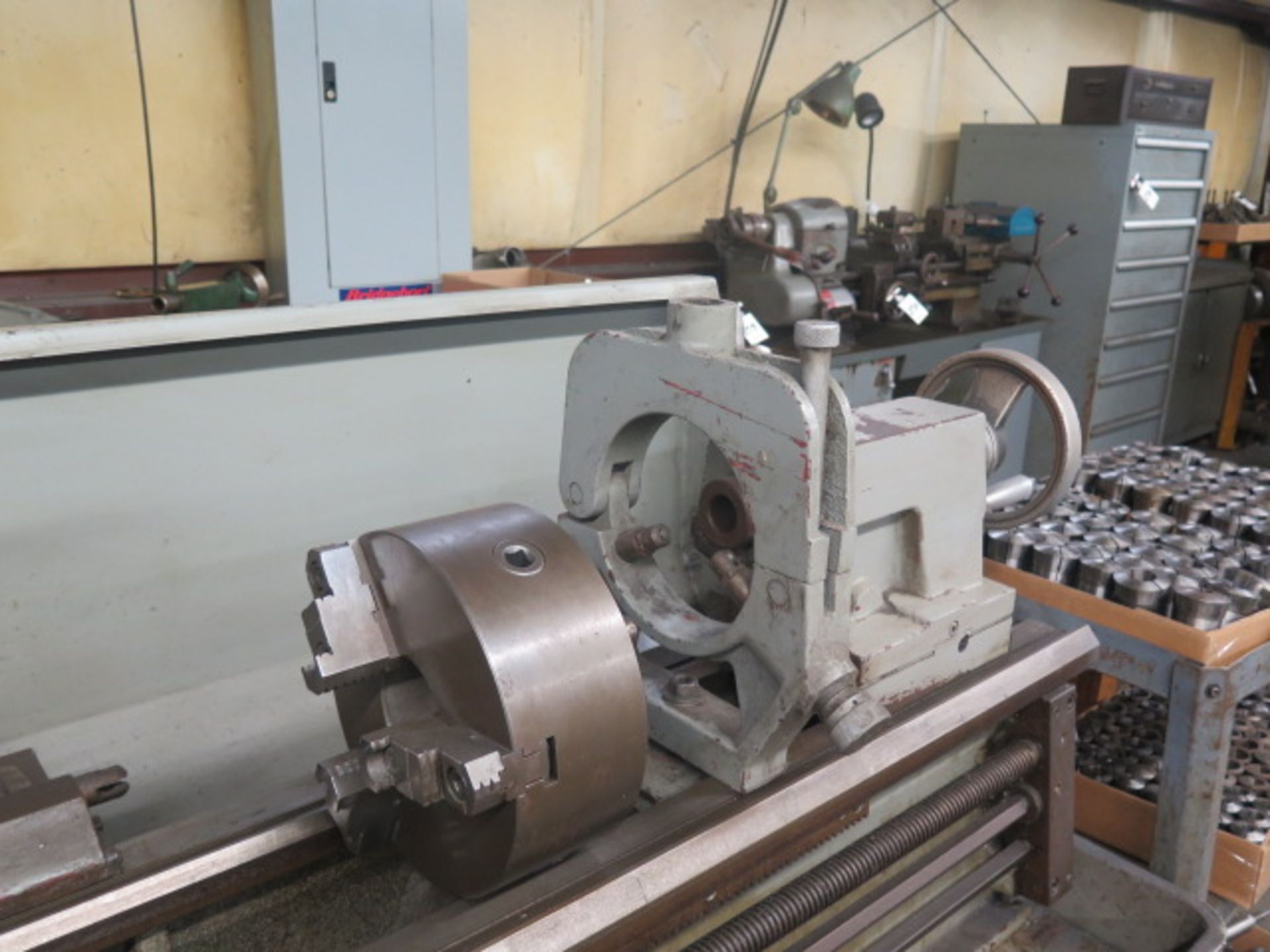 1996 American Turnmaster mdl. THL-1550 15” x 50” Geared Head Gap Bed Lathe s/n 15596060720 w/ 25- - Image 7 of 10