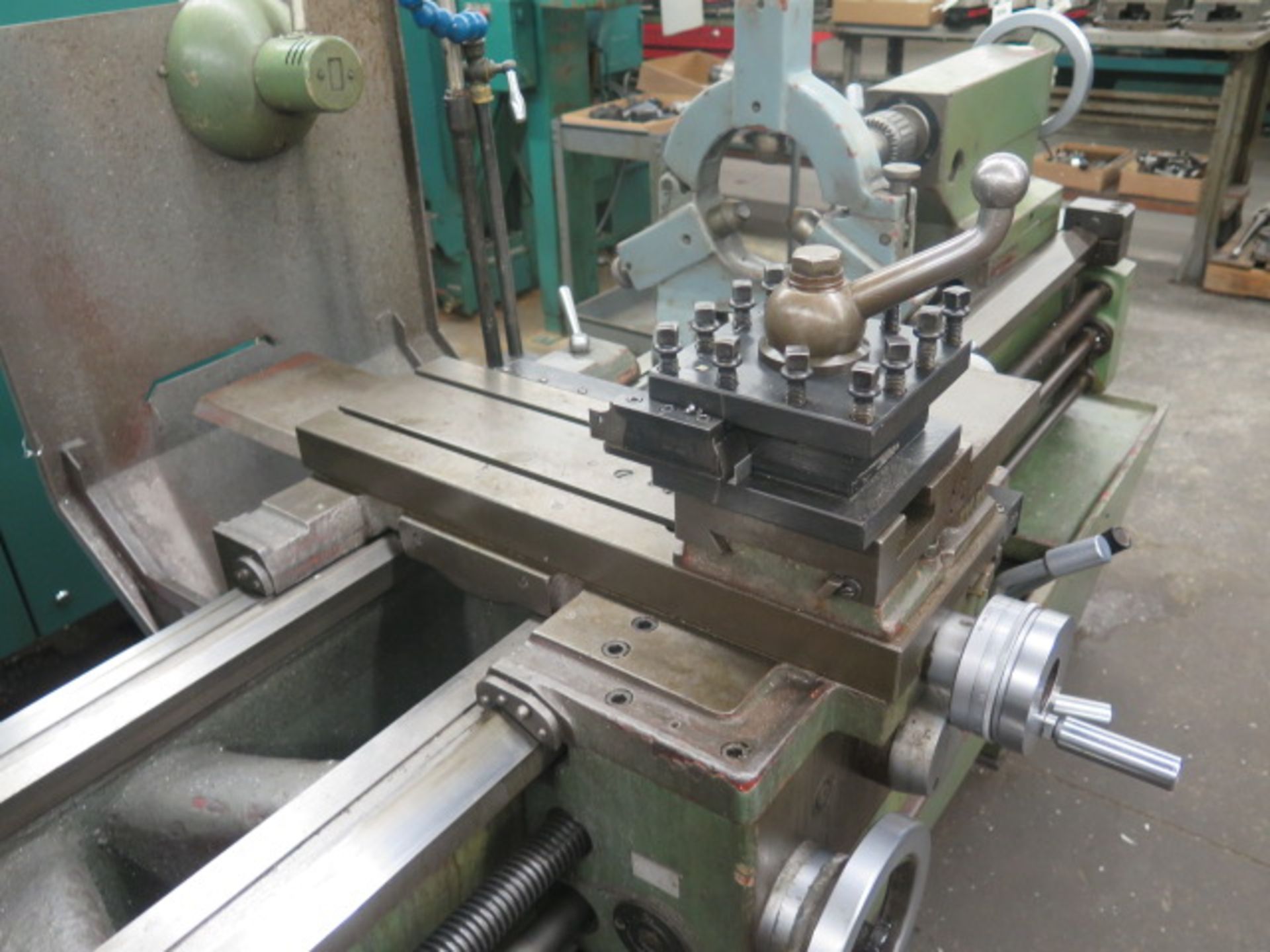 Andrychow TUG-40 18” x 64” Geared Head Gap Beg Lathe s/n 4084 w/ Sony LH-32 DRO, 18-1600 RPM, Inch/ - Image 5 of 10