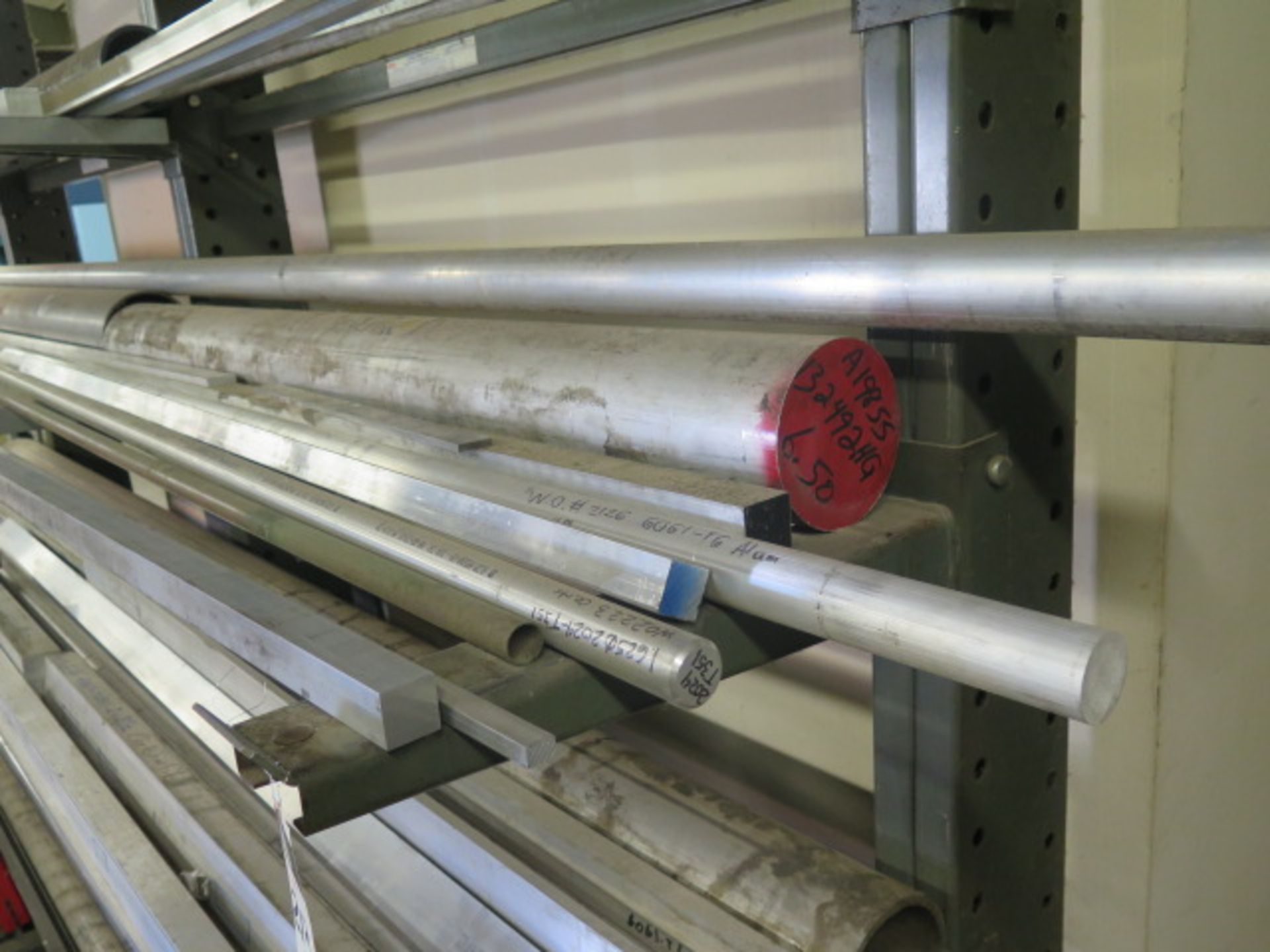 Aluminum Stainless and Cold Roll Bar Stock w/ Racks - Image 3 of 7