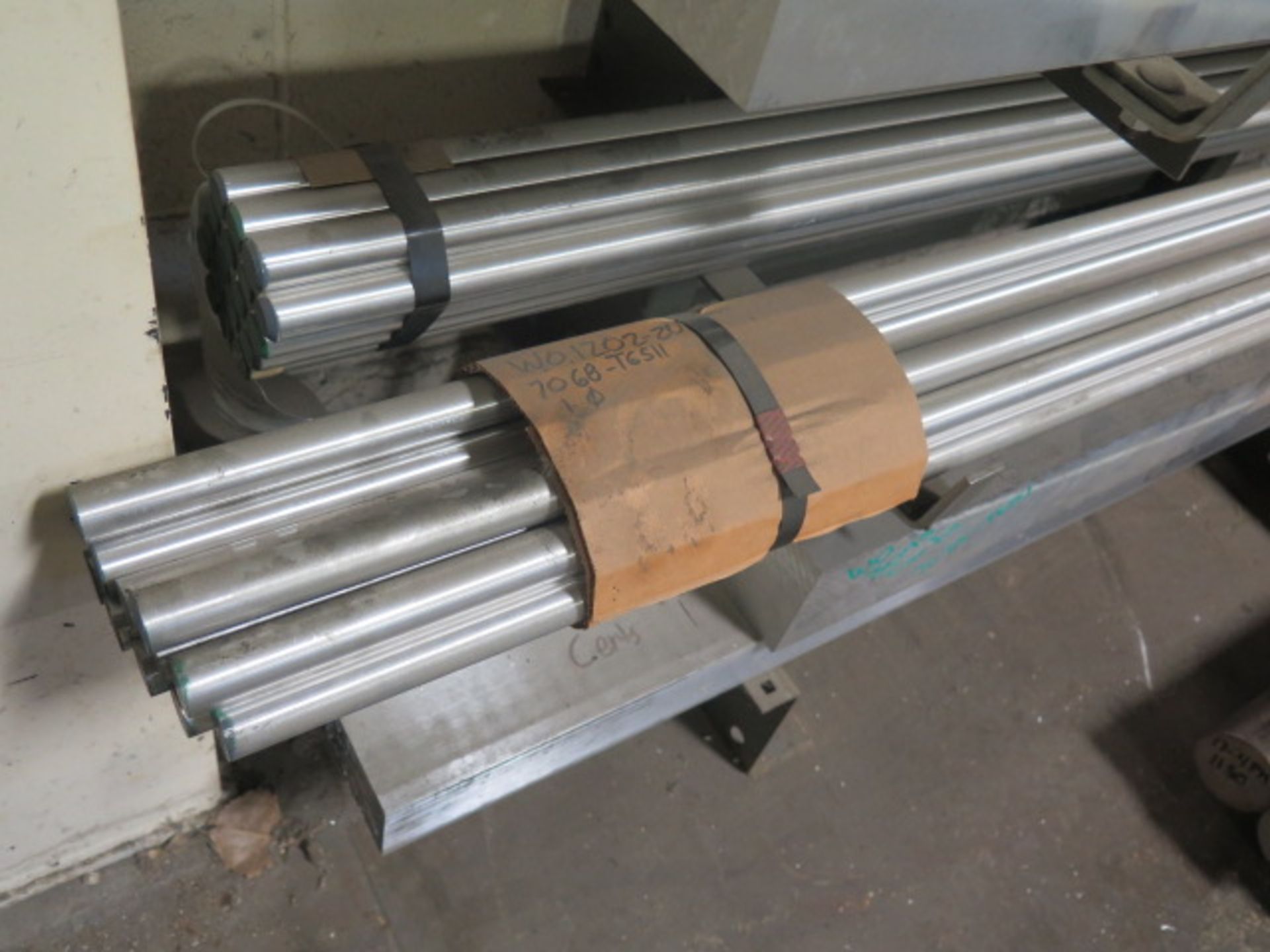 Aluminum Stainless and Cold Roll Bar Stock w/ Racks - Image 5 of 10