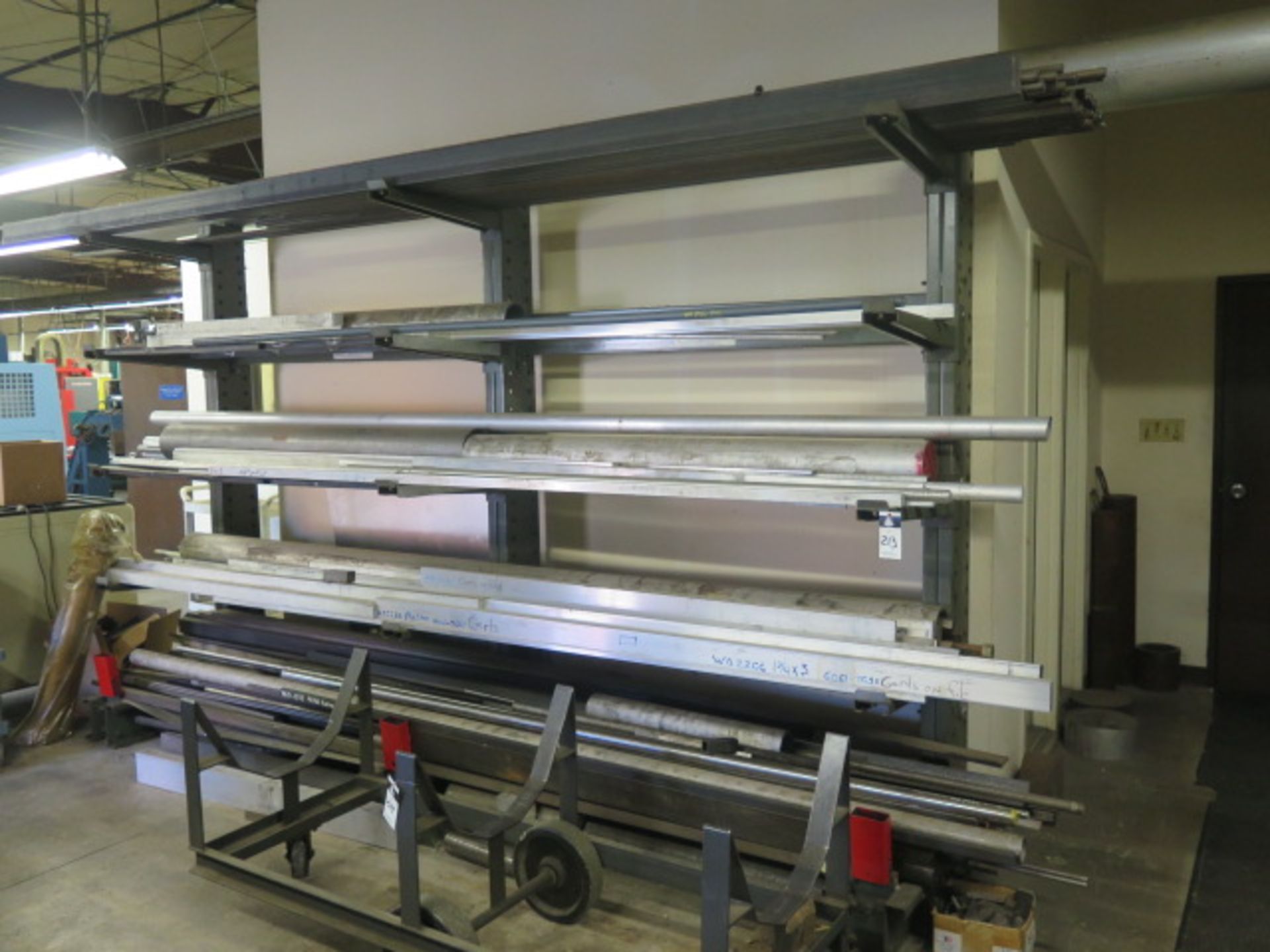 Aluminum Stainless and Cold Roll Bar Stock w/ Racks