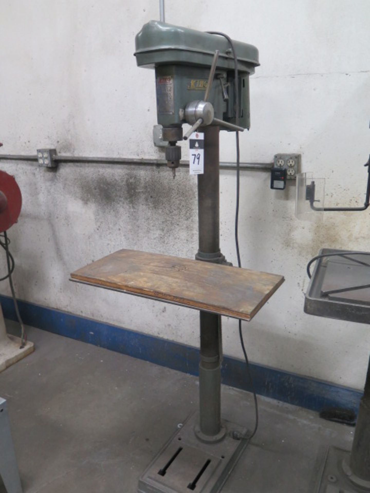 King Pedestal Drill Press