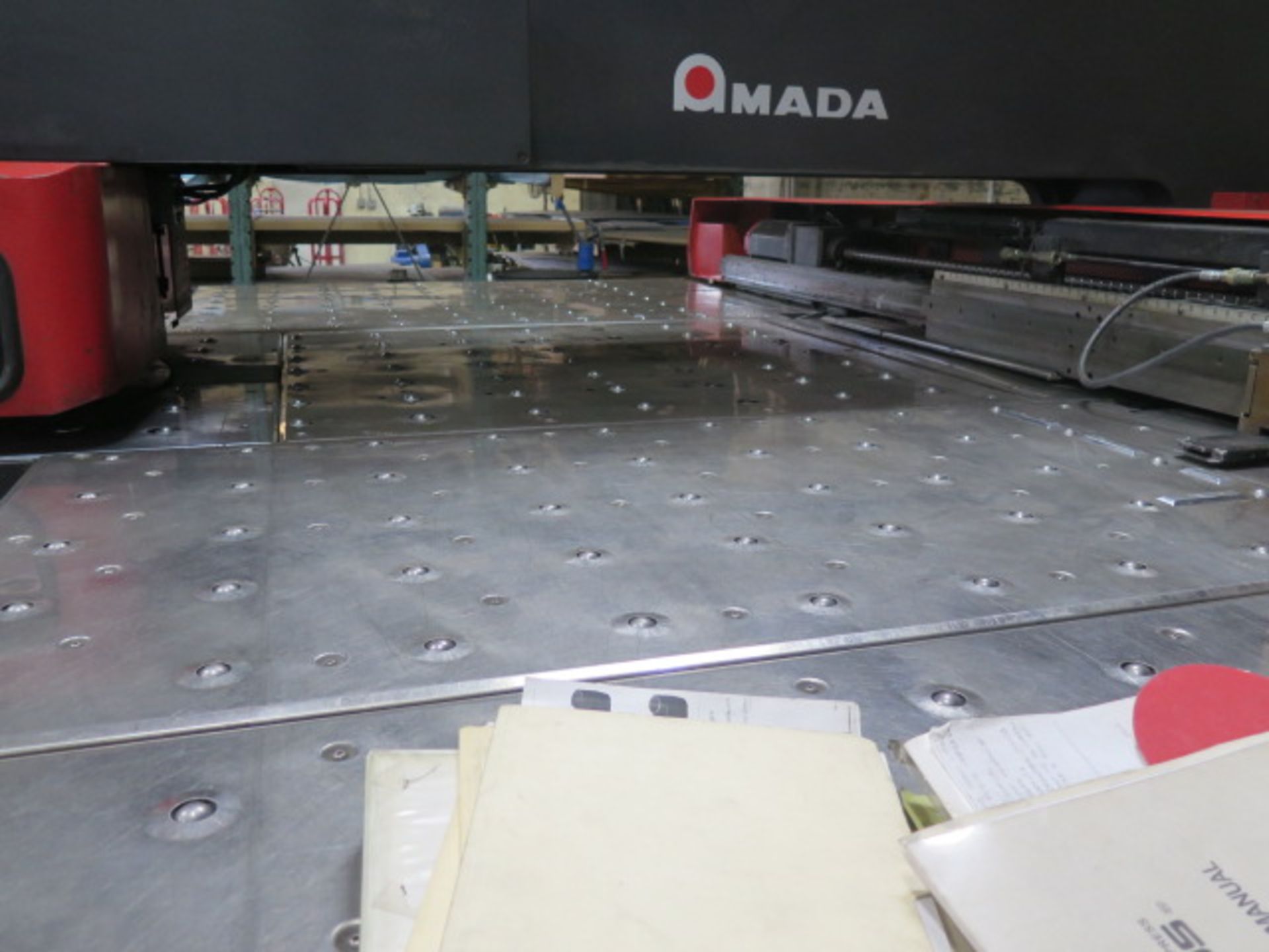 1999 Amada VIPROS-568 50-Ton 62-Station CNC Turret Punch Press s/n 56810035 w/ Amadan O4P-C - Image 15 of 20