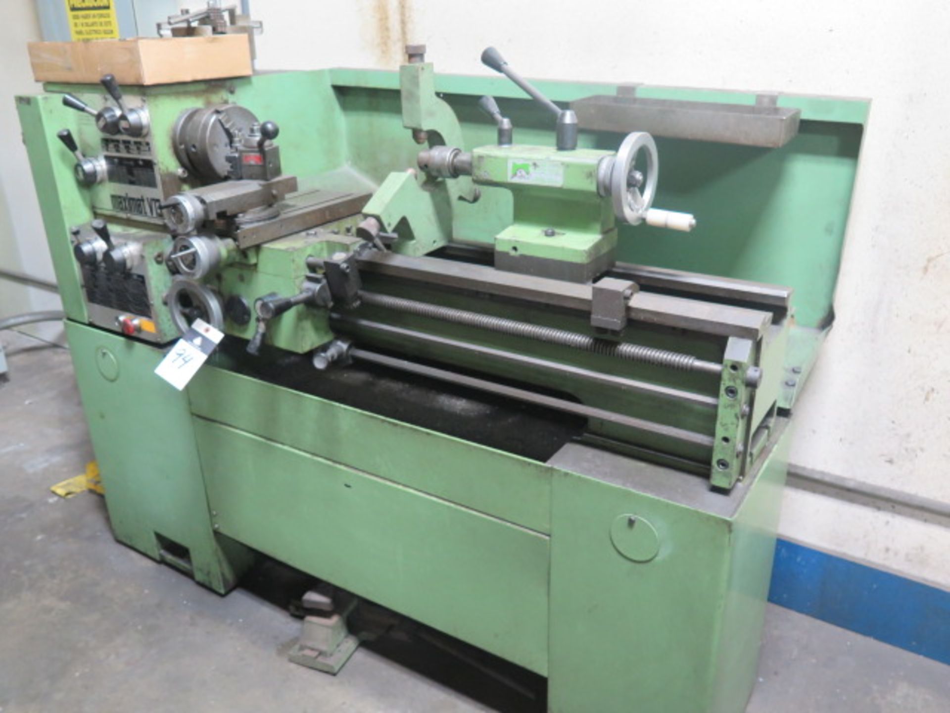 Maximat V13 13" x 36" Geared Head Lathe s/n D1H8104002 w/ 50-2000 RPM, Taper Attachment, Inch/mm - Image 2 of 13