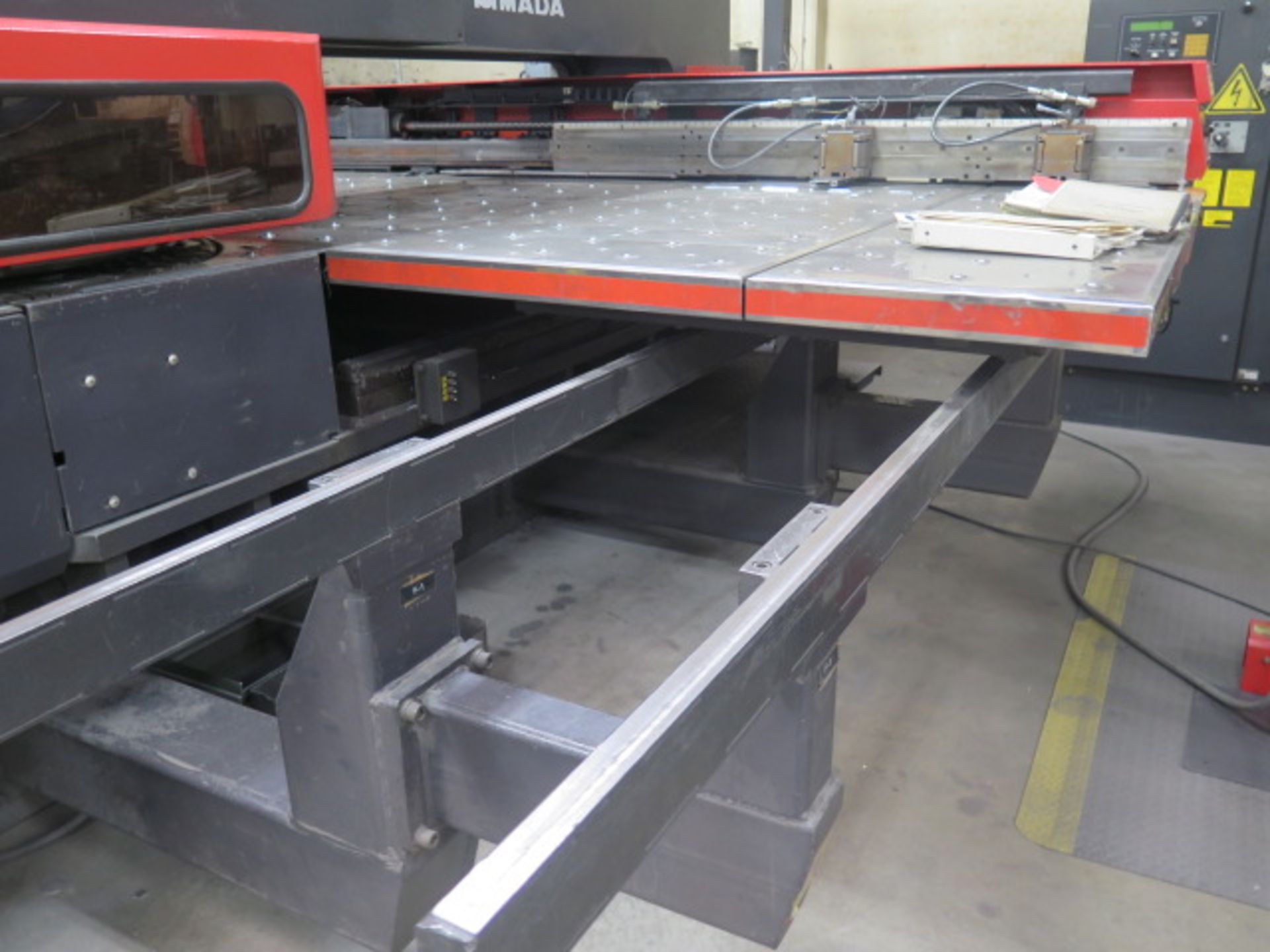 1999 Amada VIPROS-568 50-Ton 62-Station CNC Turret Punch Press s/n 56810035 w/ Amadan O4P-C - Image 11 of 20