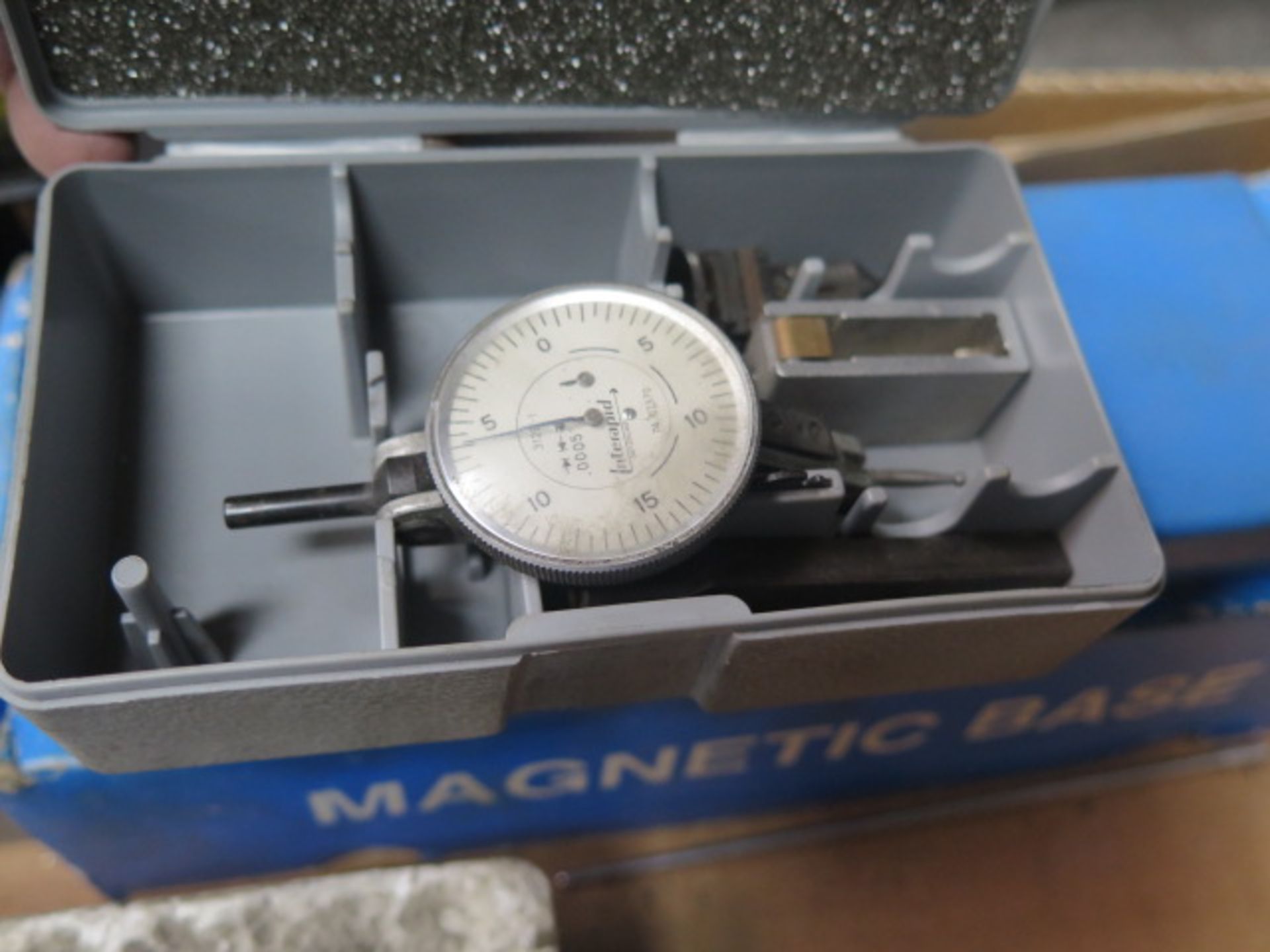 Fowler 12" Vernier Height Gage, Links Universal Indicator, Dial Test Indicators and Angle Blocks - Image 5 of 7