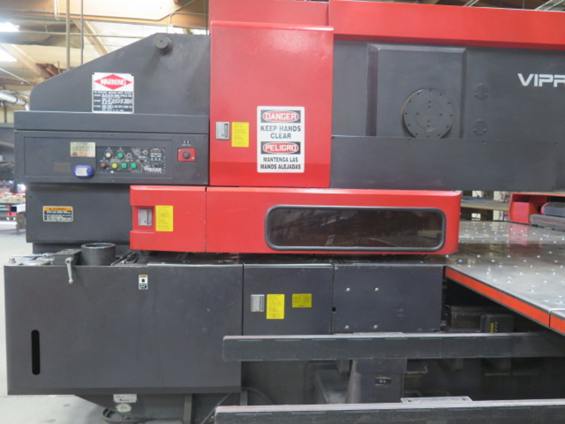 1999 Amada VIPROS-568 50-Ton 62-Station CNC Turret Punch Press s/n 56810035 w/ Amadan O4P-C - Image 7 of 20