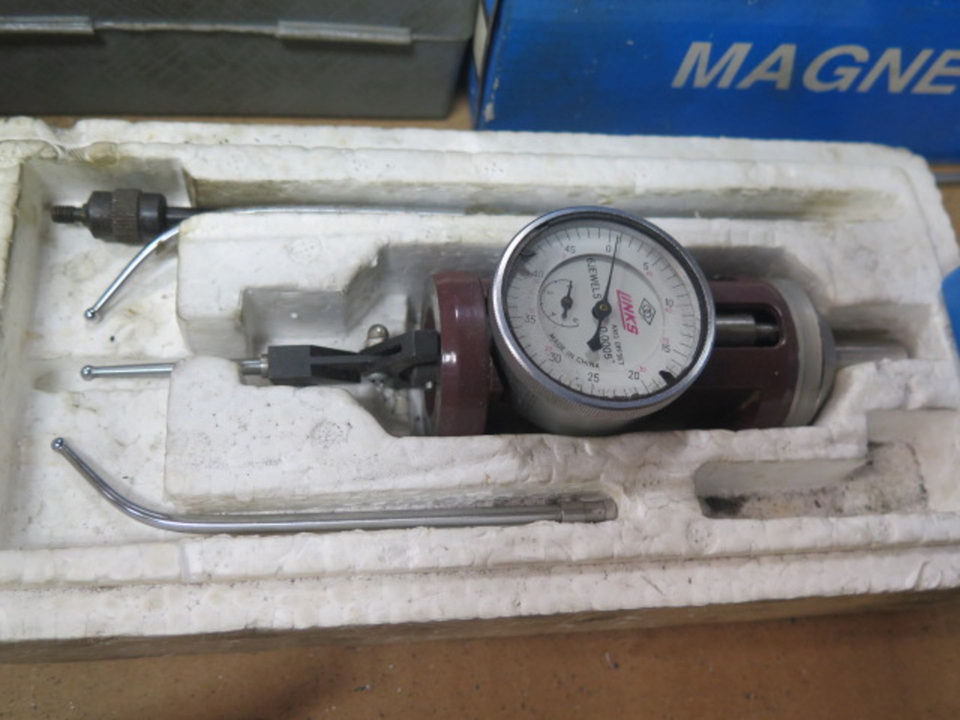 Fowler 12" Vernier Height Gage, Links Universal Indicator, Dial Test Indicators and Angle Blocks - Image 3 of 7