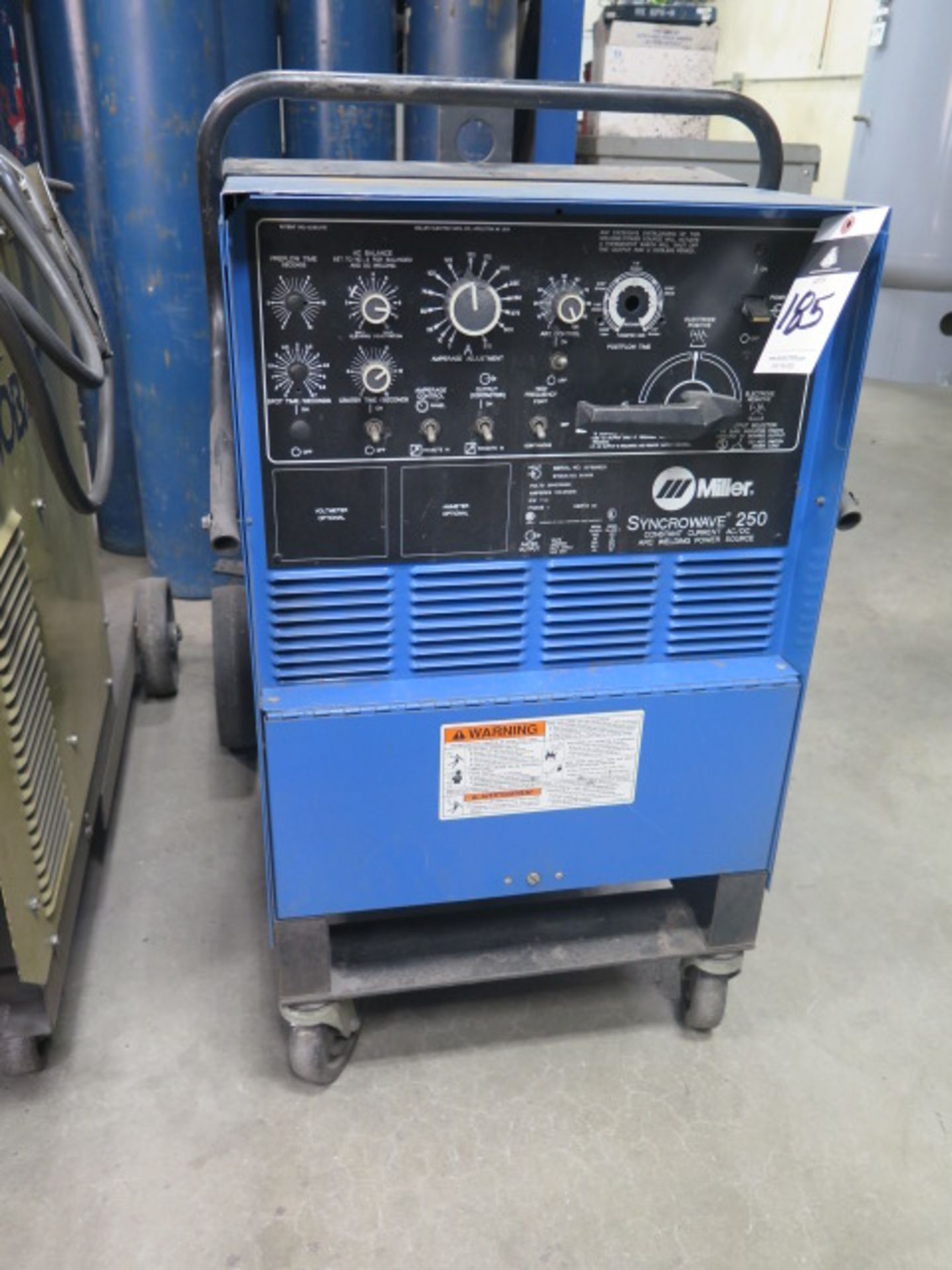 Miller Syncrowave 250 CC-AC/DC Arc Welding Power Source s/n KF908629 (NEEDS REPAIR)