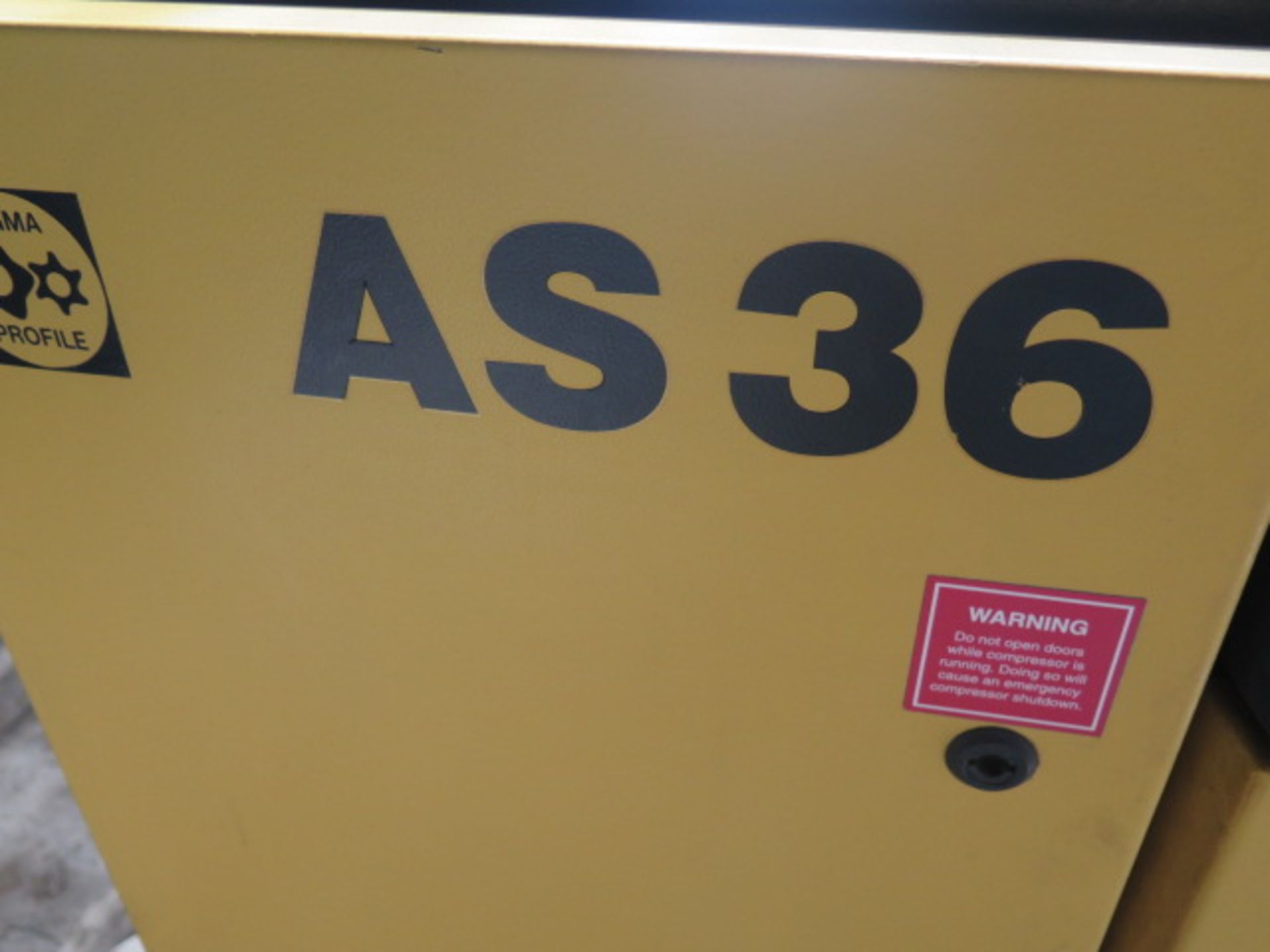 Kaeser AS36 Rotary Air Compressor w/ Kaeser Controls, Ingersoll Rand Refrigerated Air Dryer - Image 2 of 5