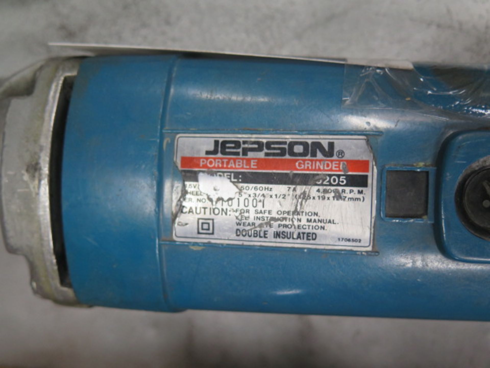 Jepson mdl. 5205 Straight Shaft Grinder - Image 2 of 2