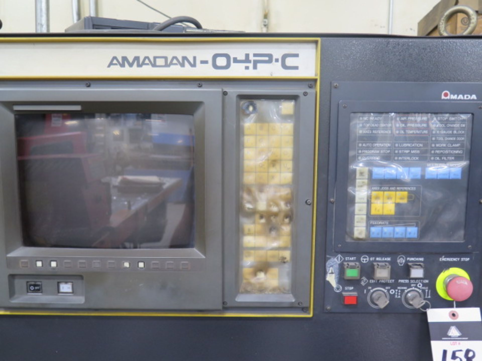 1999 Amada VIPROS-568 50-Ton 62-Station CNC Turret Punch Press s/n 56810035 w/ Amadan O4P-C - Image 5 of 20