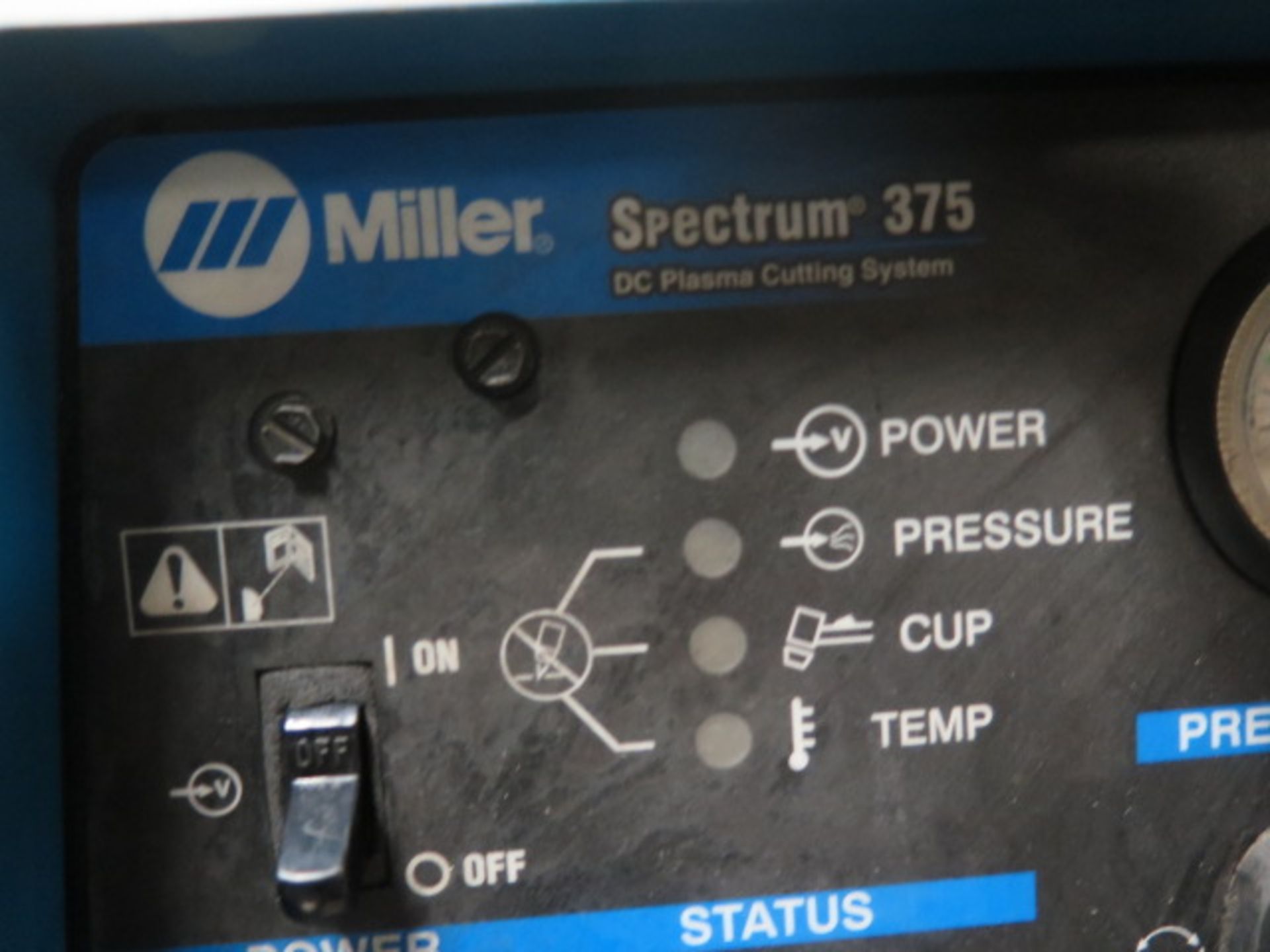 Miller Spectrum 375 DC Plasma Cutting System s/n LF036124 - Image 5 of 5