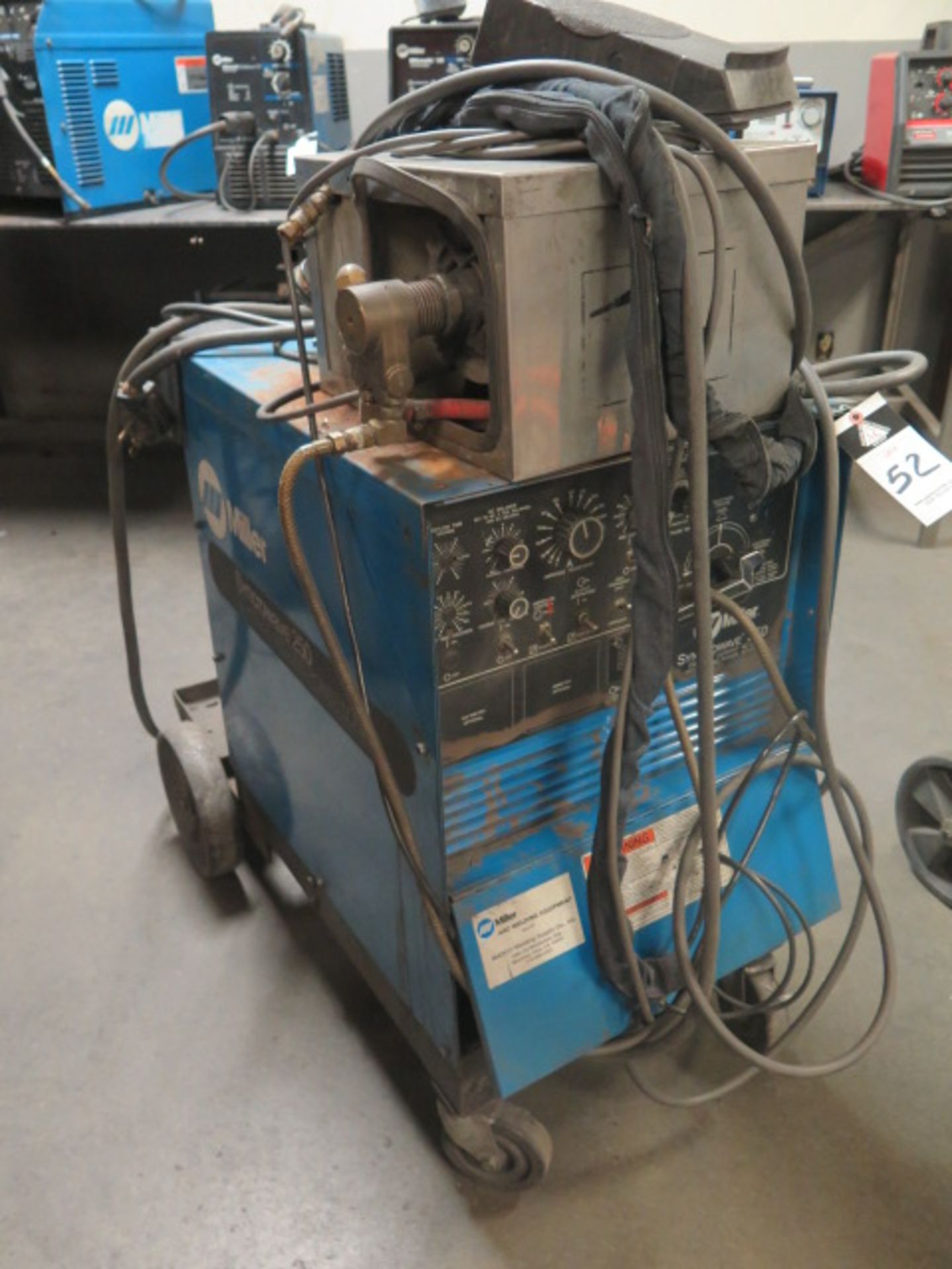 Miller Syncrowave 250 CC-AC/DC Arc Welding Power Source s/n KA881099 w/ Tiger Cooler