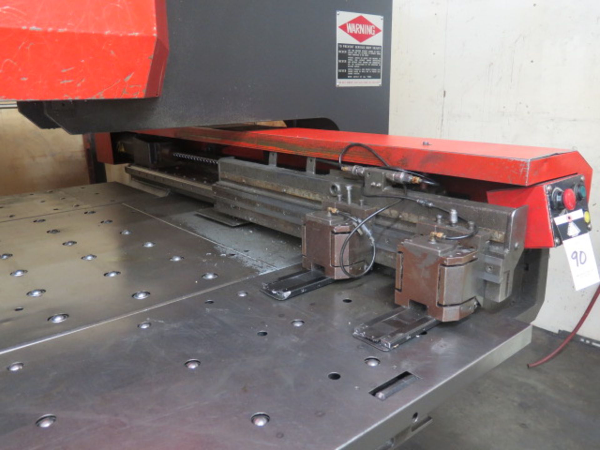 1996 Amada PEGA244 mdl. PEGA204040 20-Ton CNC Turret Punch Press s/n AP440205 w/ Amada Amadan-O4P- - Image 6 of 10