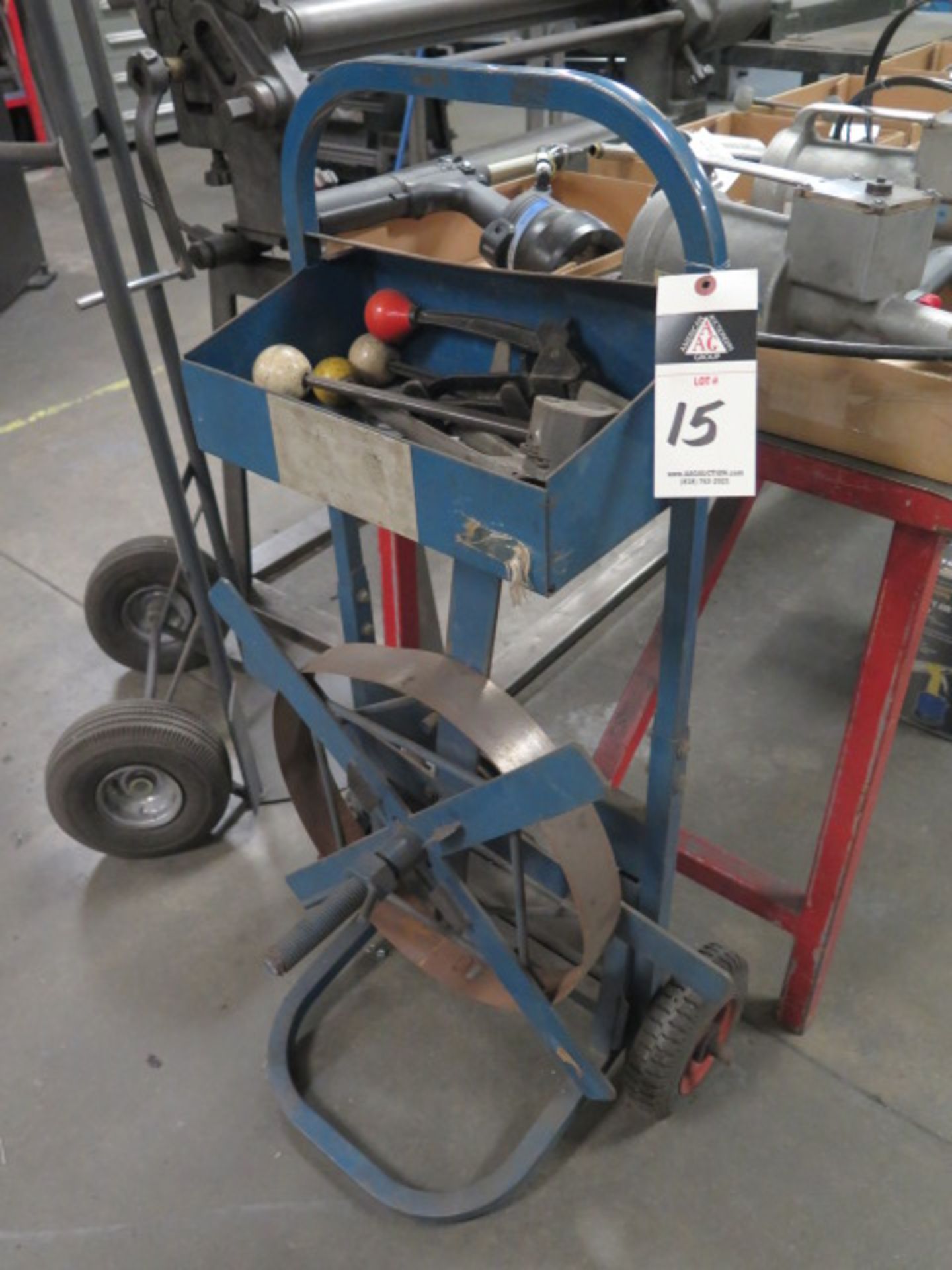 Banding Cart and Tools