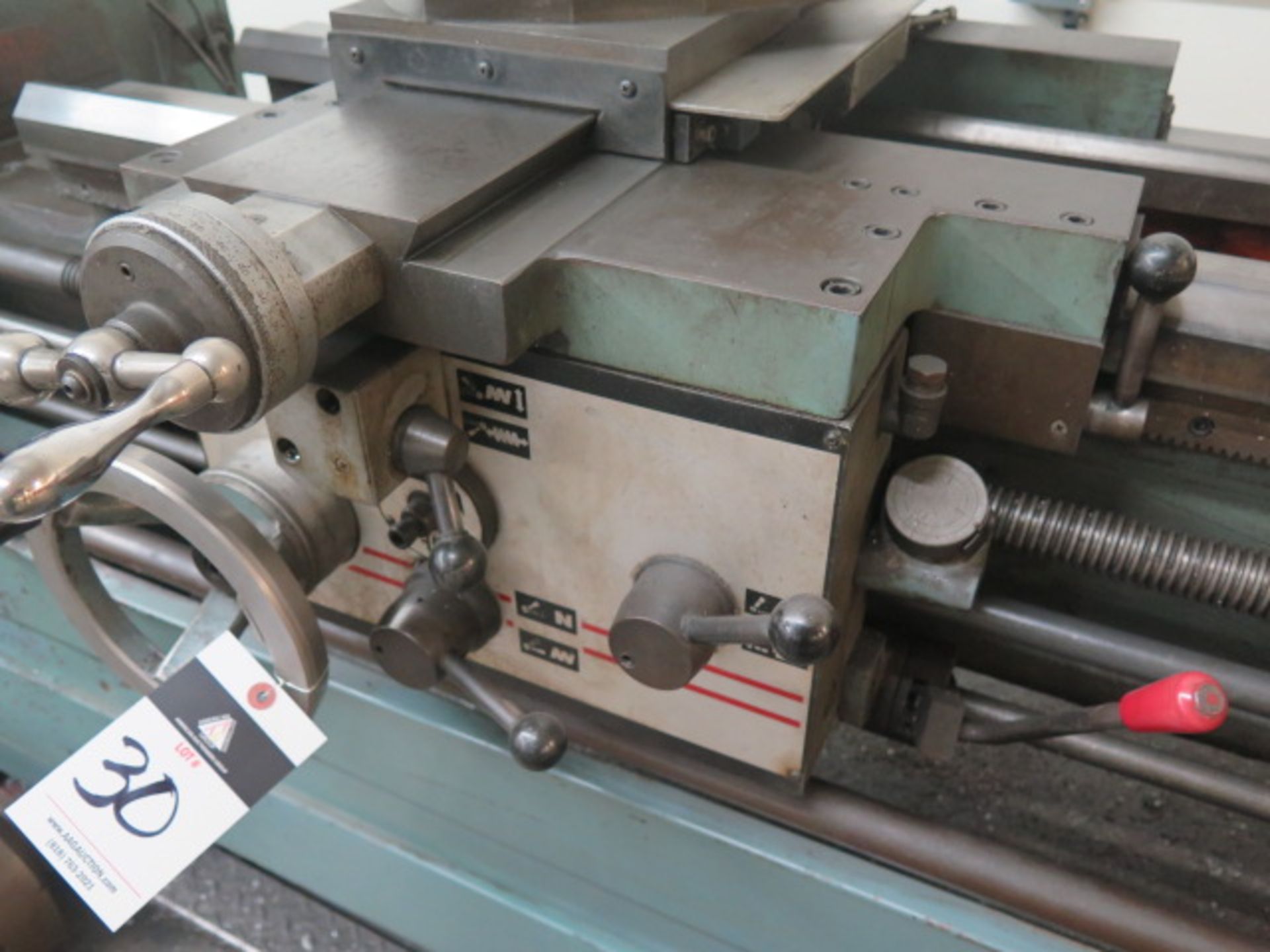 Namseon / Acra Turn 20X60 20” x 60” Geared Head Gap Bed Lathe s/n 6-8601285 w/ Newall Sapphire - Image 12 of 14