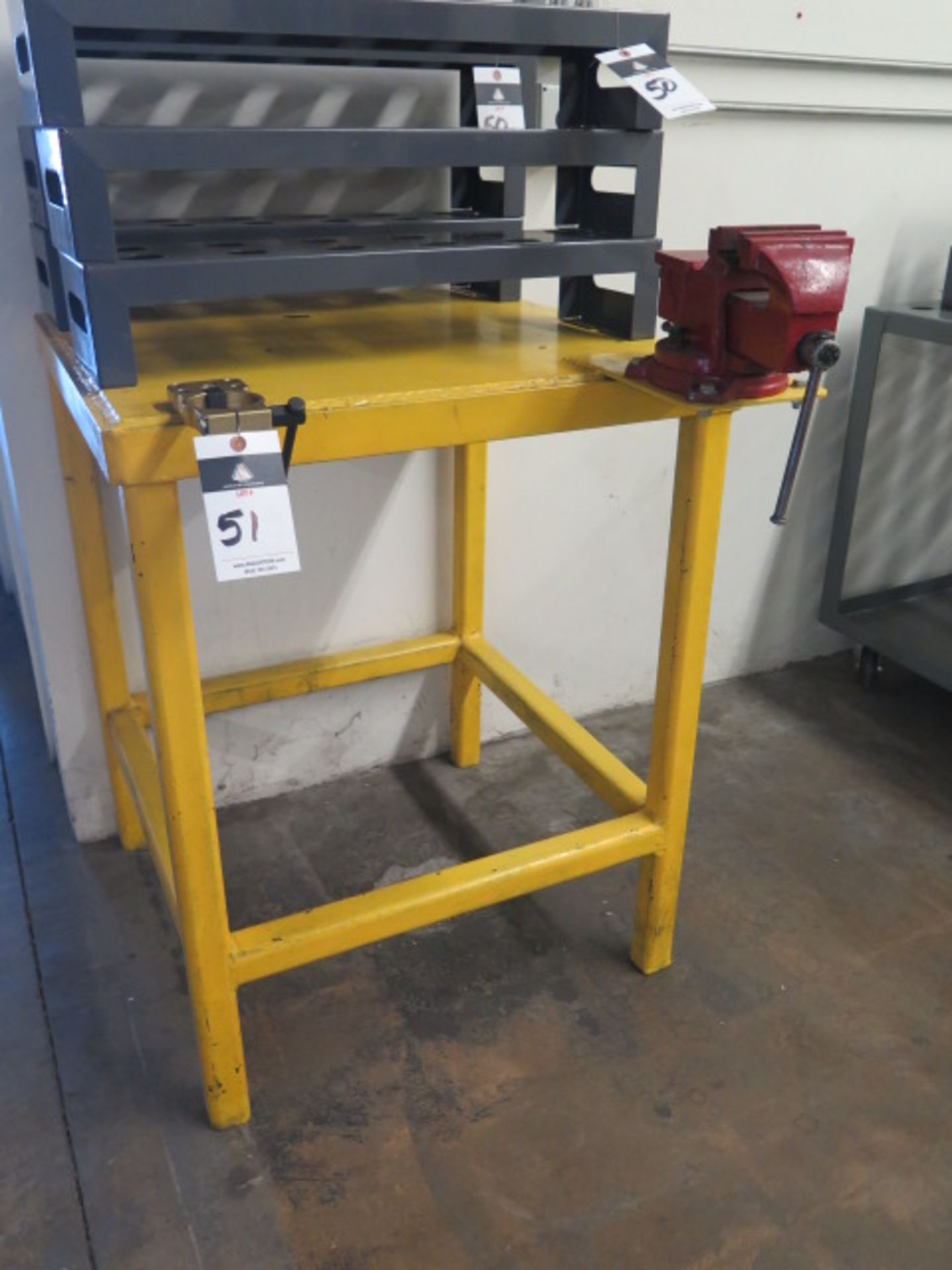 Work Bench w/ Tooling Block and Vise