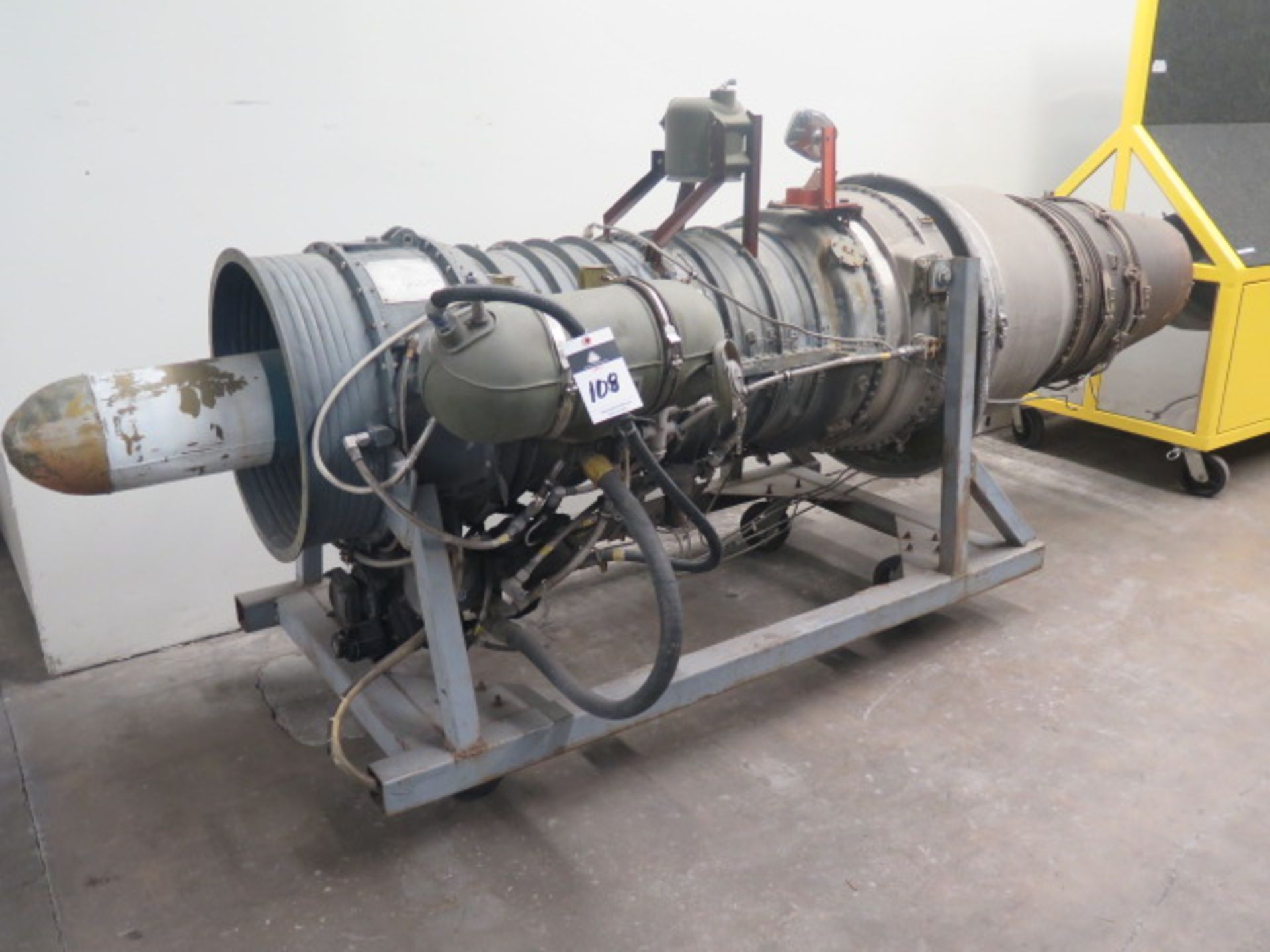 Westinghouse (7-16-1951) J34-WE-36A (Updated Version) Gas Turbojet Engine Spec # WAGT-24C4E w/