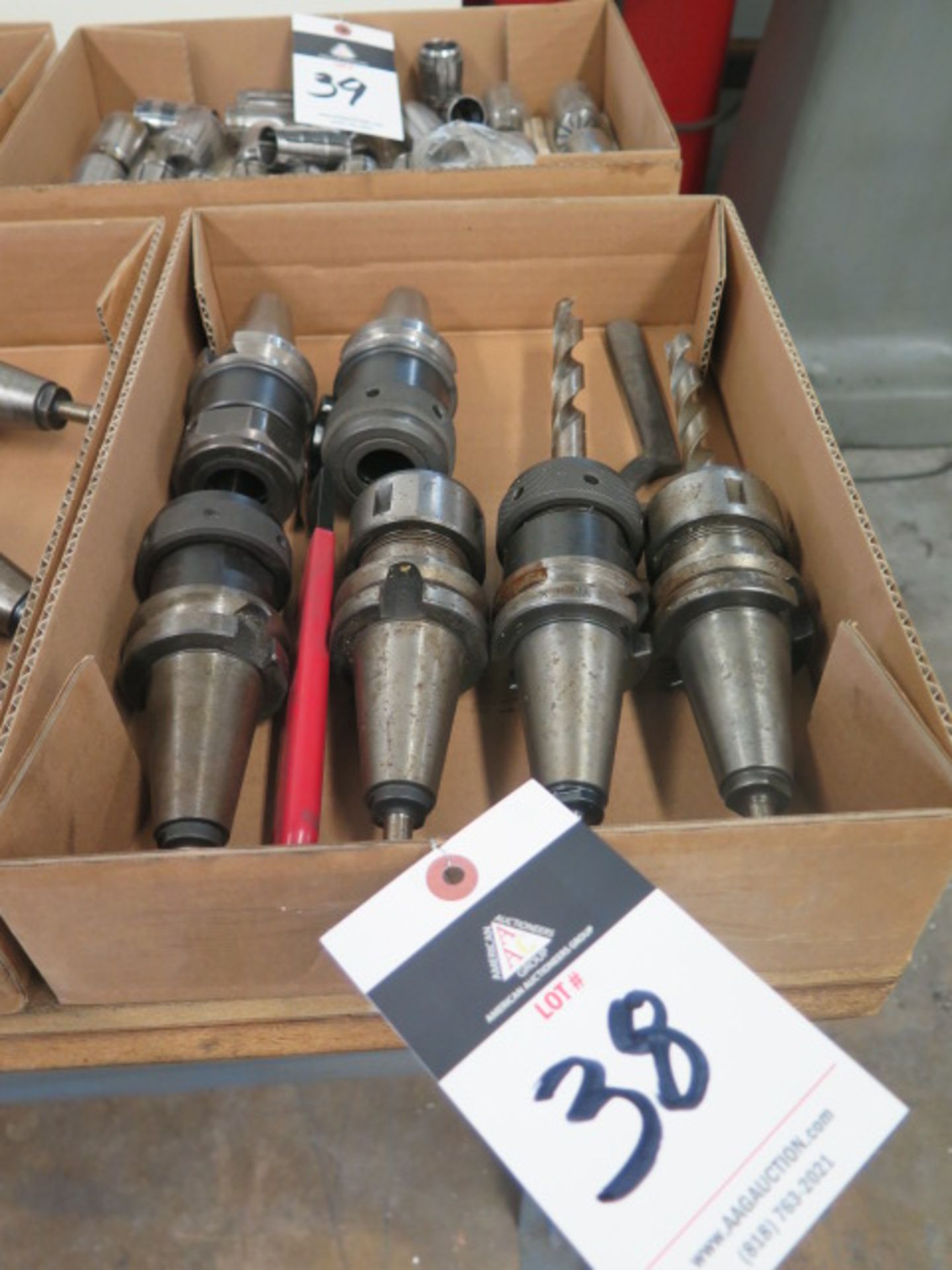 BT-40 Taper Collet Chucks (6)