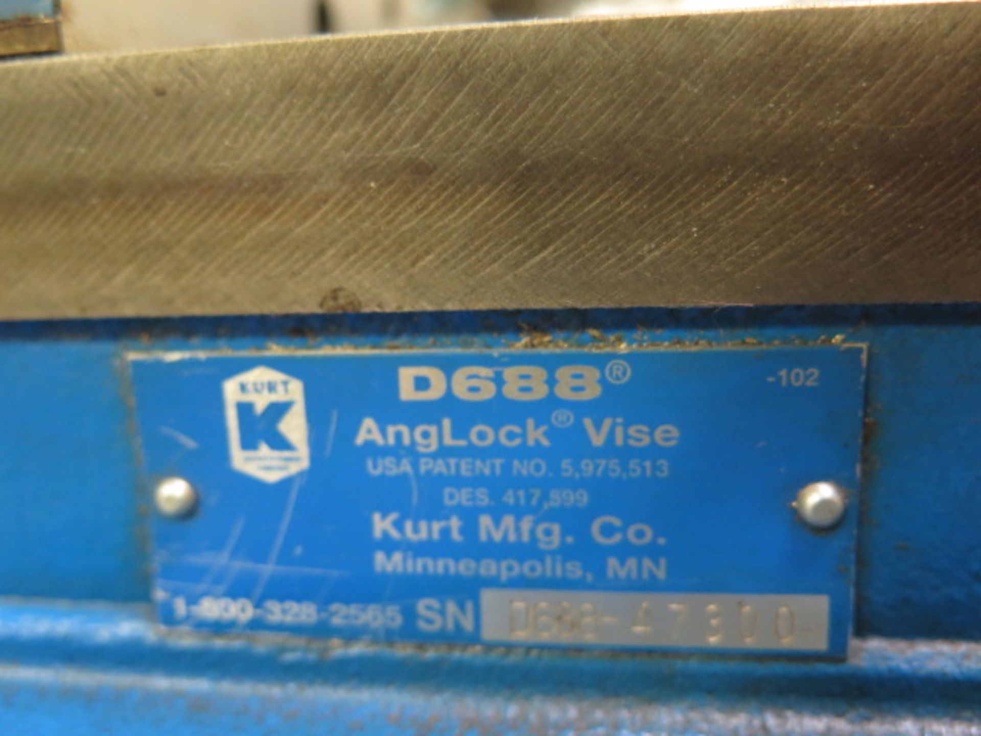 Kurt D688 6" Angle-Lock Vise w/ Swivel Base - Image 2 of 2